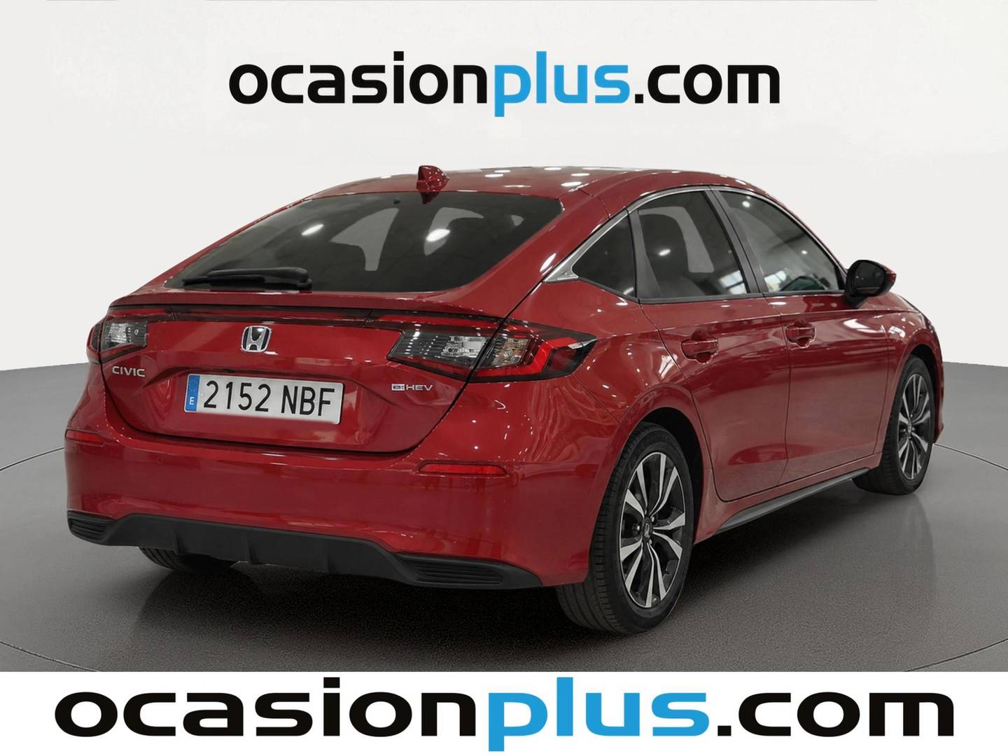 Foto trasera Honda Civic Honda Civic 2.0 i-MMD Elegance CVT (184 CV) derecha