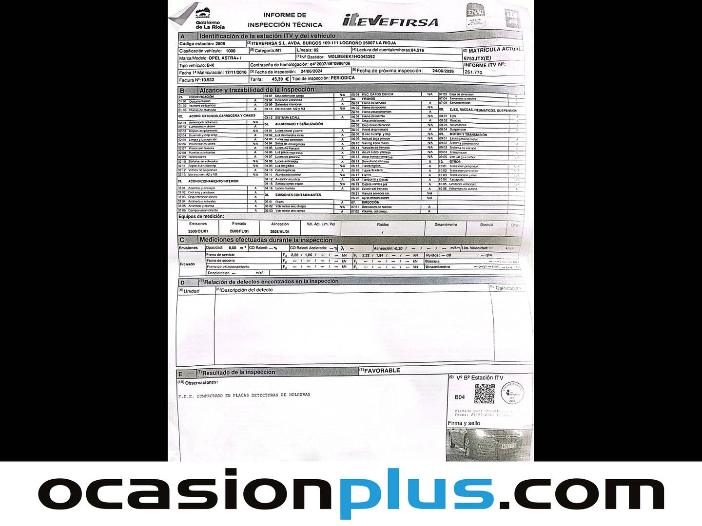 Opel Astra Opel Astra 1.6 CDTi Excellence (110 CV) de segunda mano