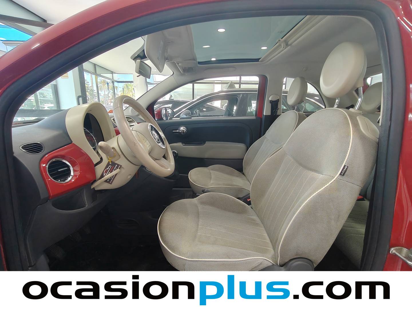 Foto asientos delanteros Fiat 500 Fiat 500 1.2 8v Lounge (69 CV)