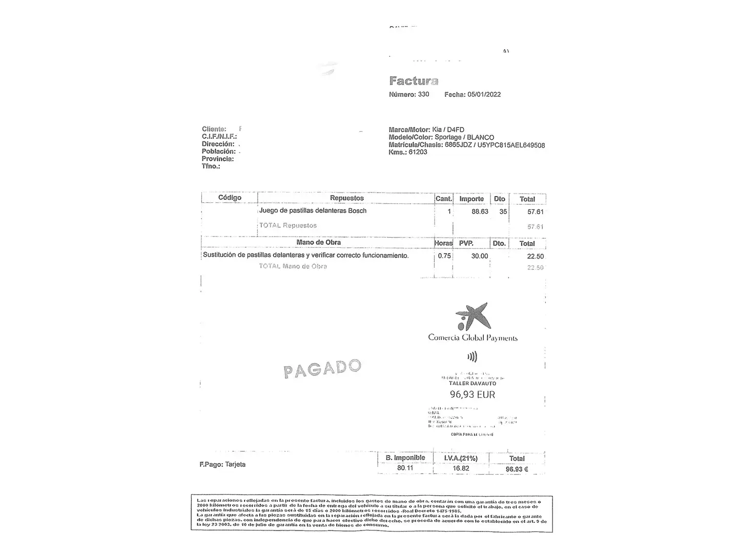 Foto KIA Sportage Kia Sportage 1.7 CRDI VGT x-Tech Eco-Dynam 4x2 (115 CV)