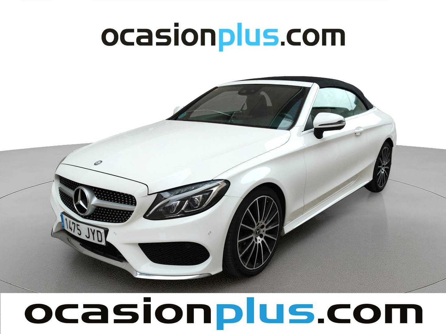 Foto delantera Mercedes Clase C Mercedes Clase C Cabrio 250 d  (204 CV) Pack AMG izquierda