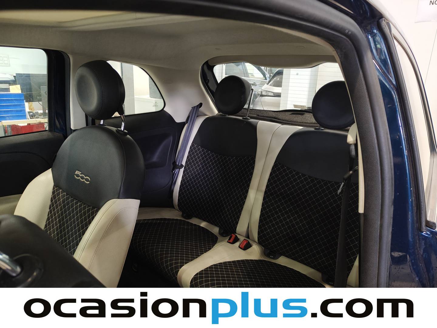 Foto asientos traseros Fiat 500 Fiat 500 1.0 Hybrid Dolcevita (70 CV)