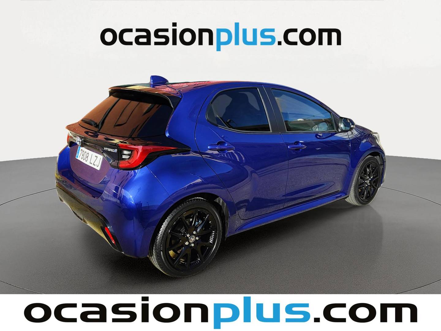 Foto trasera Toyota Yaris Toyota Yaris 120H Style 85 kW (116 CV) derecha