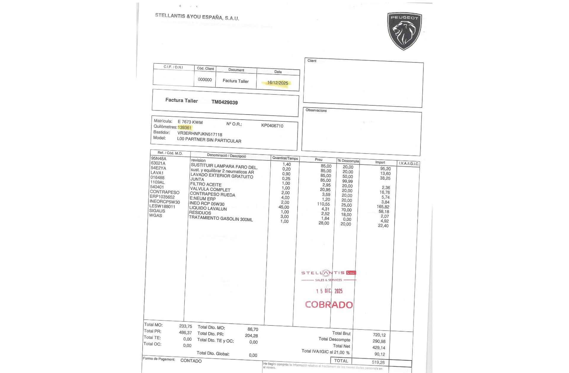 Peugeot Rifter PureTech 110 Allure Standard - foto 18