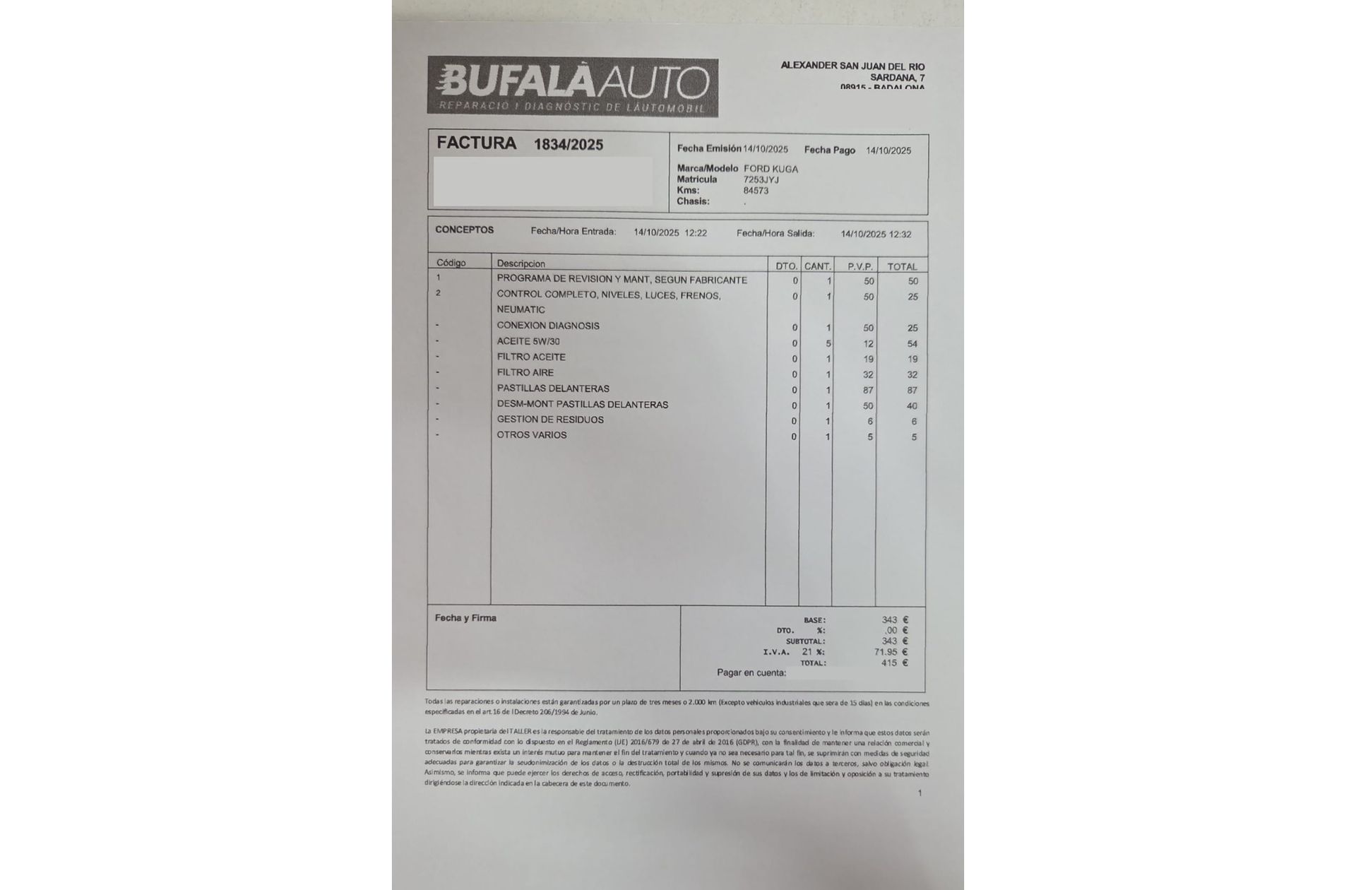 Ford Kuga 1.5 EcoBoost Titanium 4x2 - foto 20