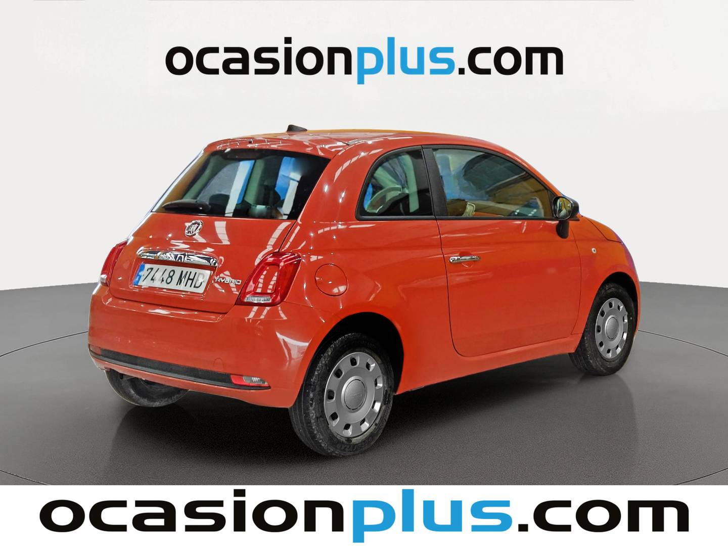 Foto trasera Fiat 500 Fiat 500 1.0 Hybrid Monotrim (70 CV) derecha