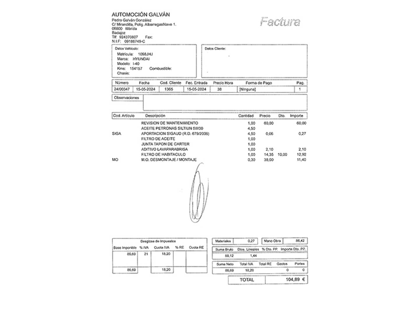 Foto Hyundai i40 Hyundai i40 1.7 CRDI BlueDrive Klass (115 CV)