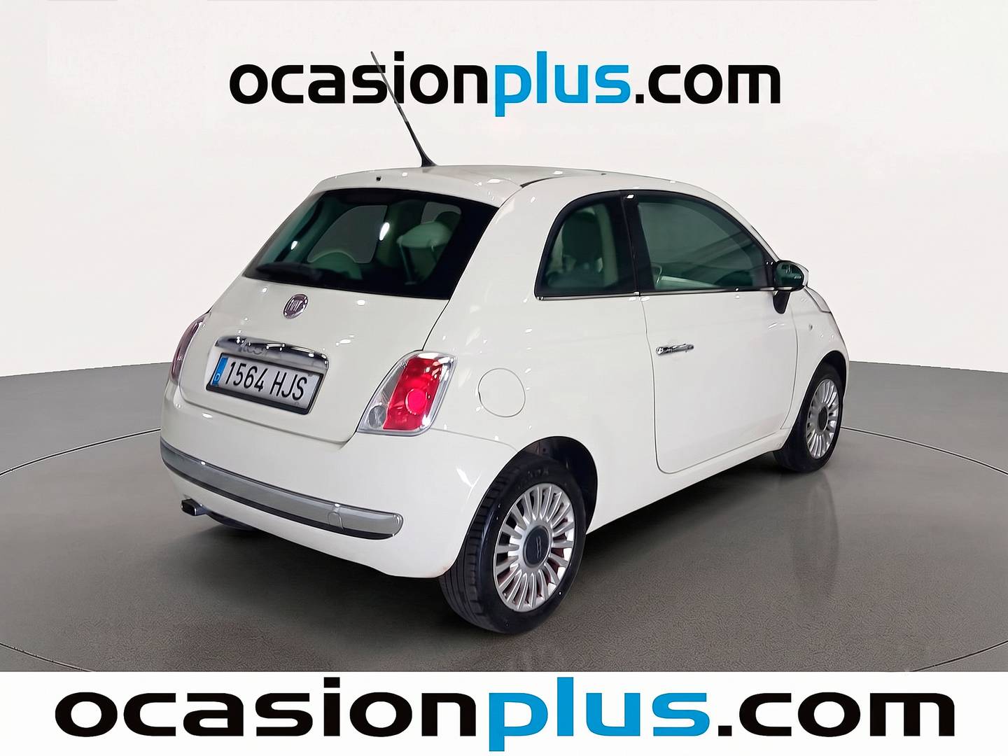 Foto trasera Fiat 500 Fiat 500 1.2 8v Lounge (69 CV) izquierda