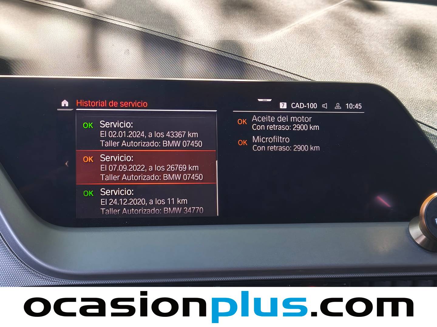 Foto del mantenimiento del BMW Serie 1 BMW Serie 1 118d (150 CV)
