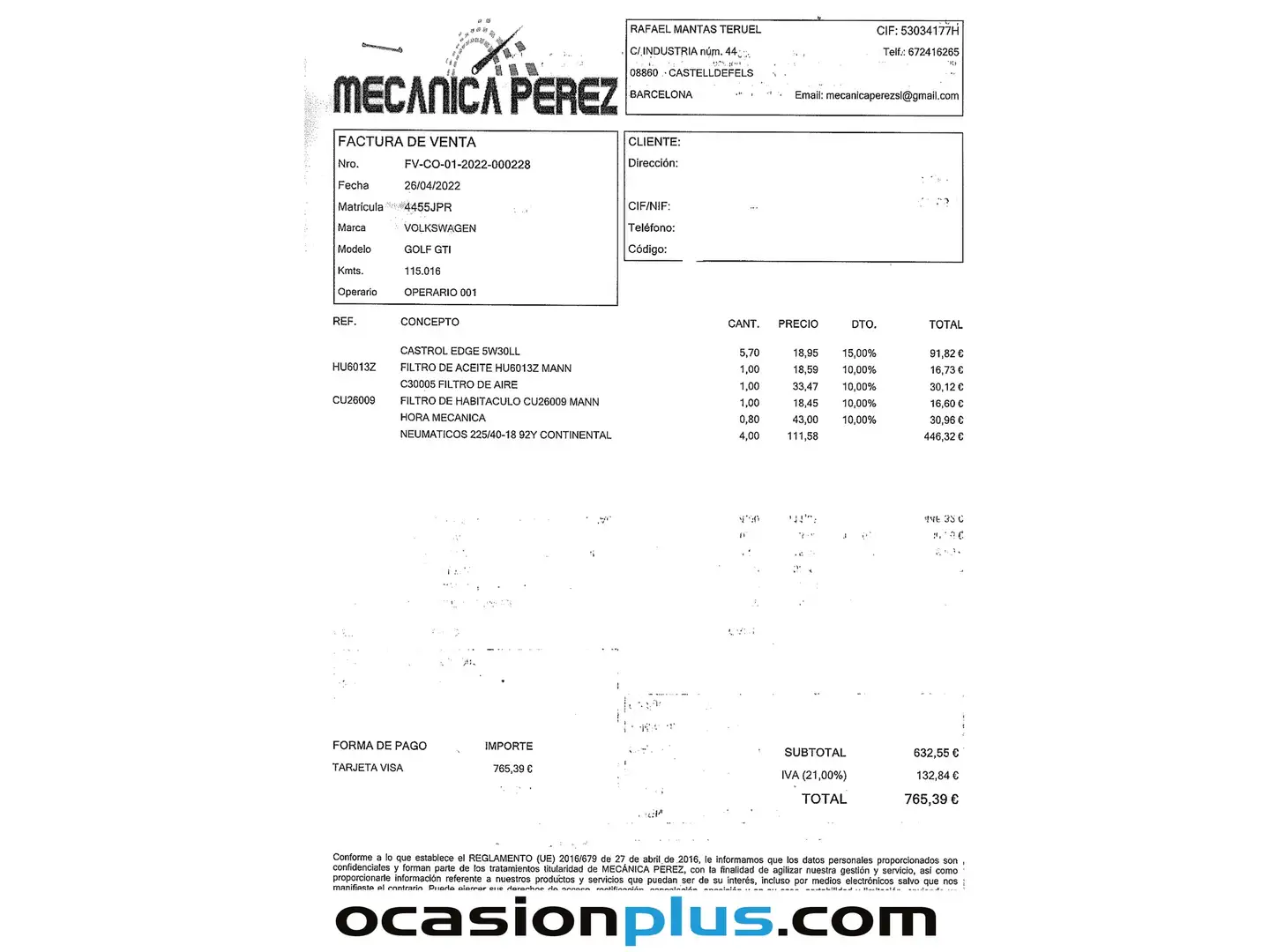 Foto Volkswagen Golf Volkswagen Golf GTI 2.0 TSI  (220 CV) DSG