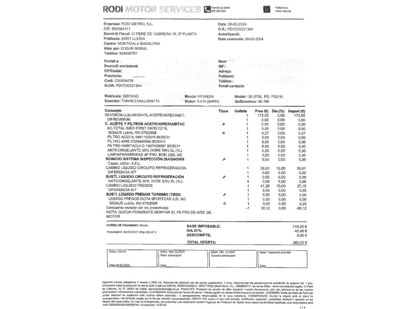 Foto Hyundai i30 Hyundai i30 2.0 TGDI N Performance Sky  (275 CV)