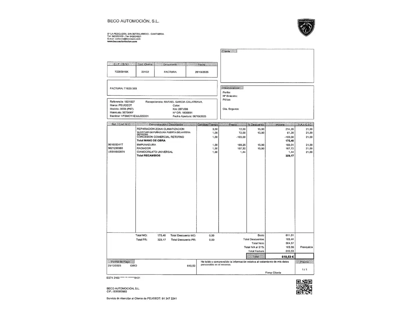 Foto Peugeot 5008 Peugeot 5008 1.5L BlueHDi S&S GT Line (130 CV) 7 plazas