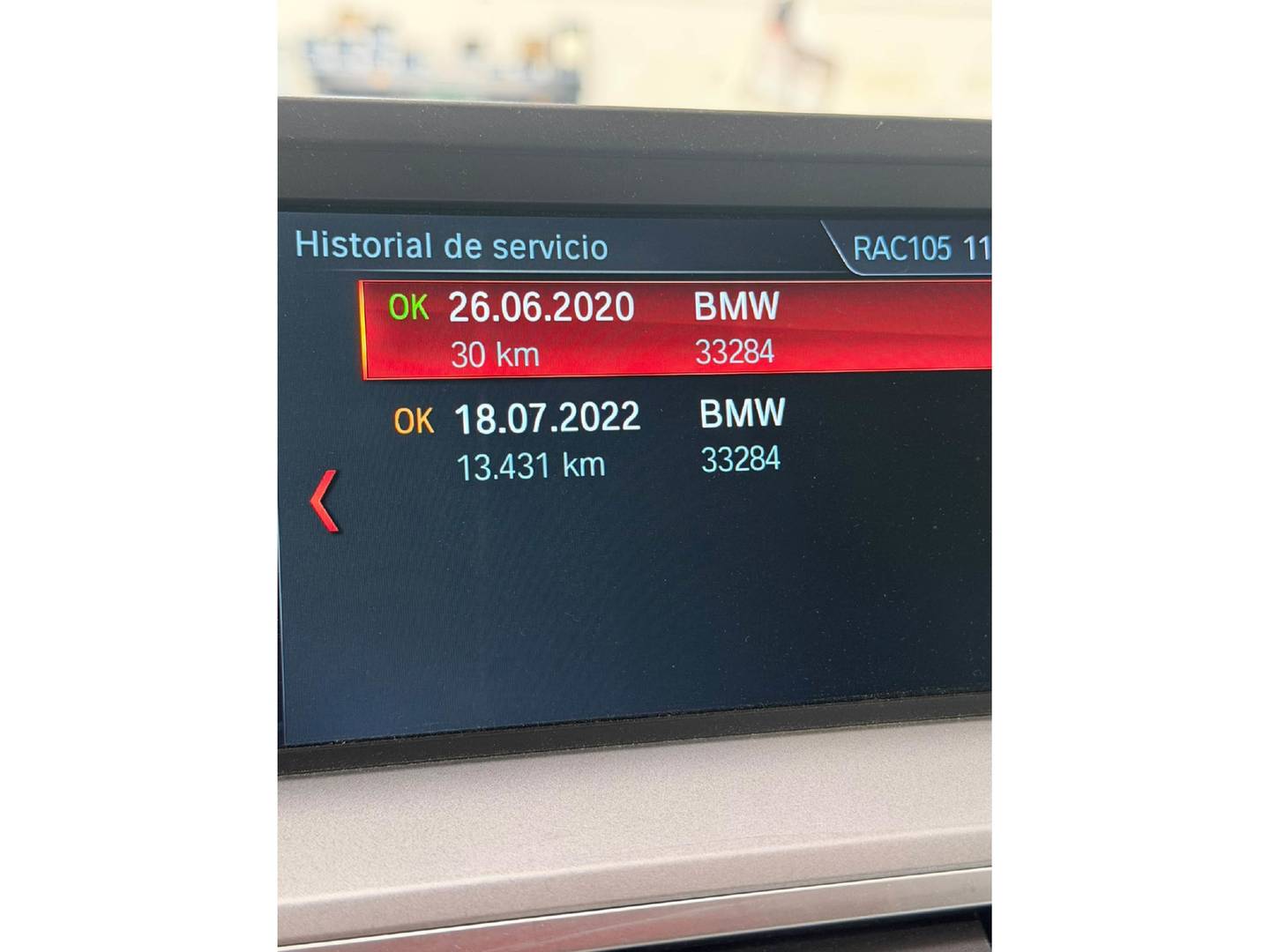 Foto del mantenimiento del BMW X3 BMW X3 xDrive20d (190 CV) 4x4