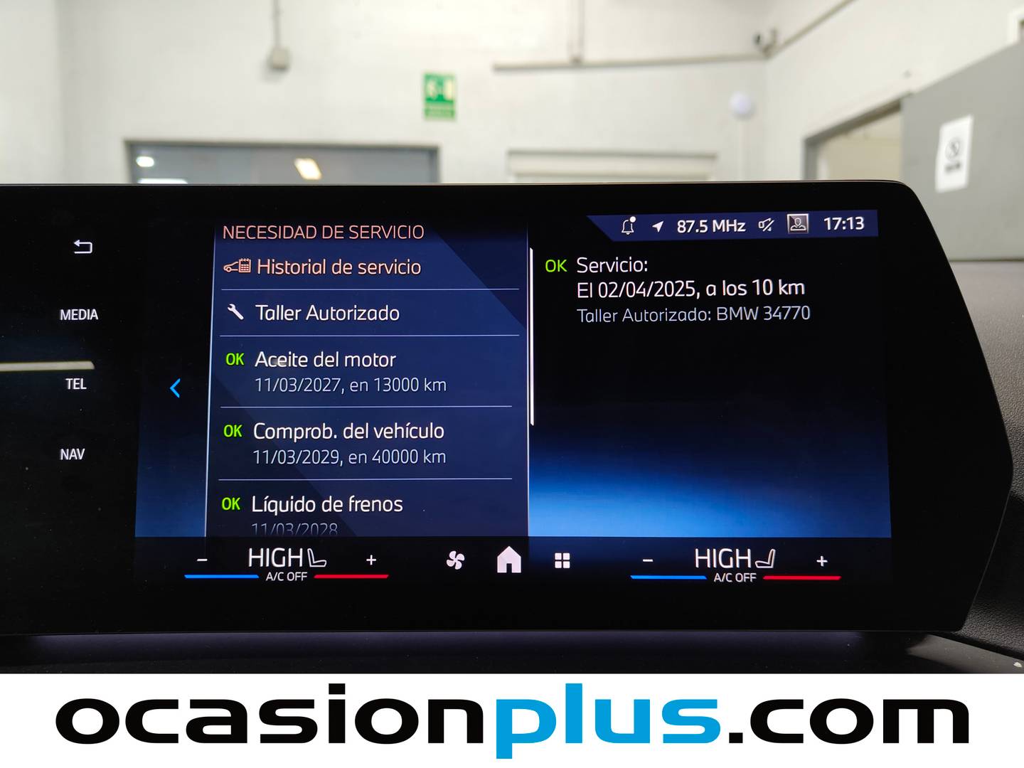 Foto del mantenimiento del BMW Serie 1 BMW Serie 1 120d  (163 CV) Pack M