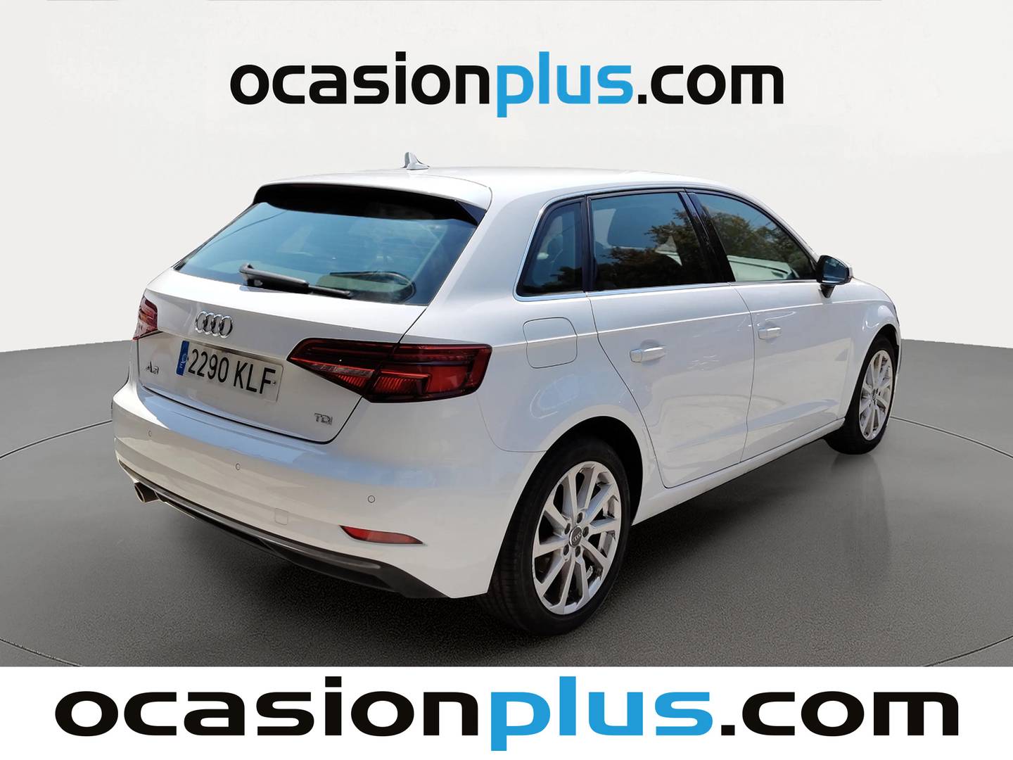 Foto trasera Audi A3 Audi A3 Sportback design edition 1.6 TDI (116 CV) derecha