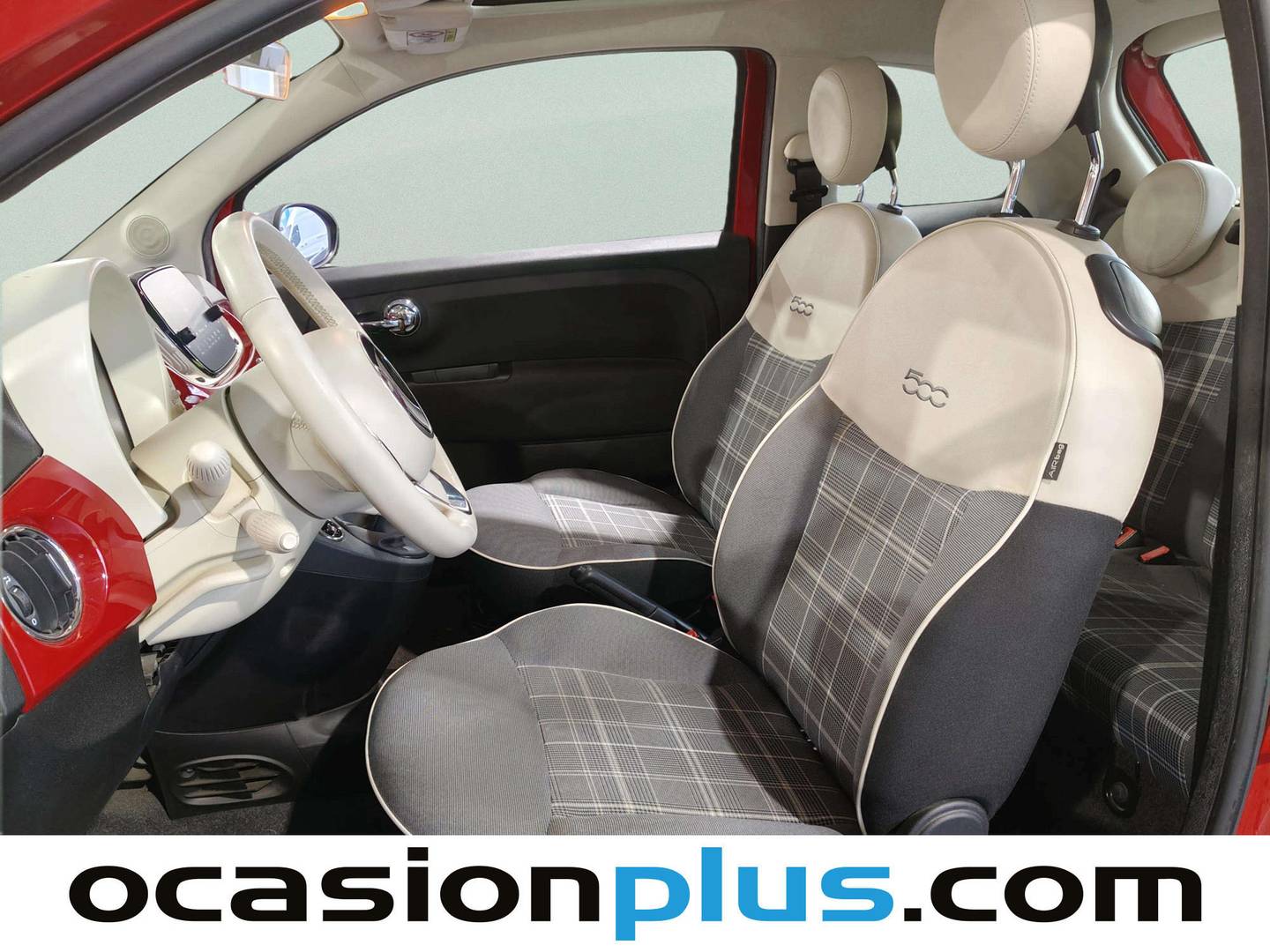 Foto asientos delanteros Fiat 500 Fiat 500 1.2 8v Lounge (69 CV)