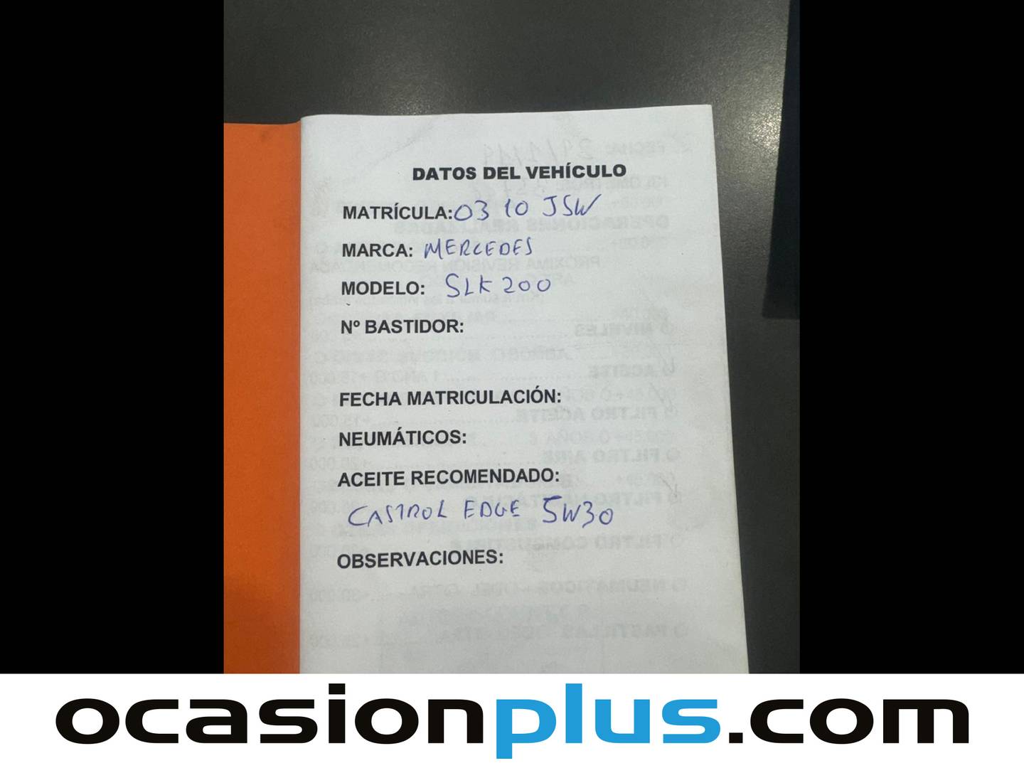 Foto Mercedes Clase SLK Mercedes-Benz Clase SLK SLK SLK 200 (184 CV)