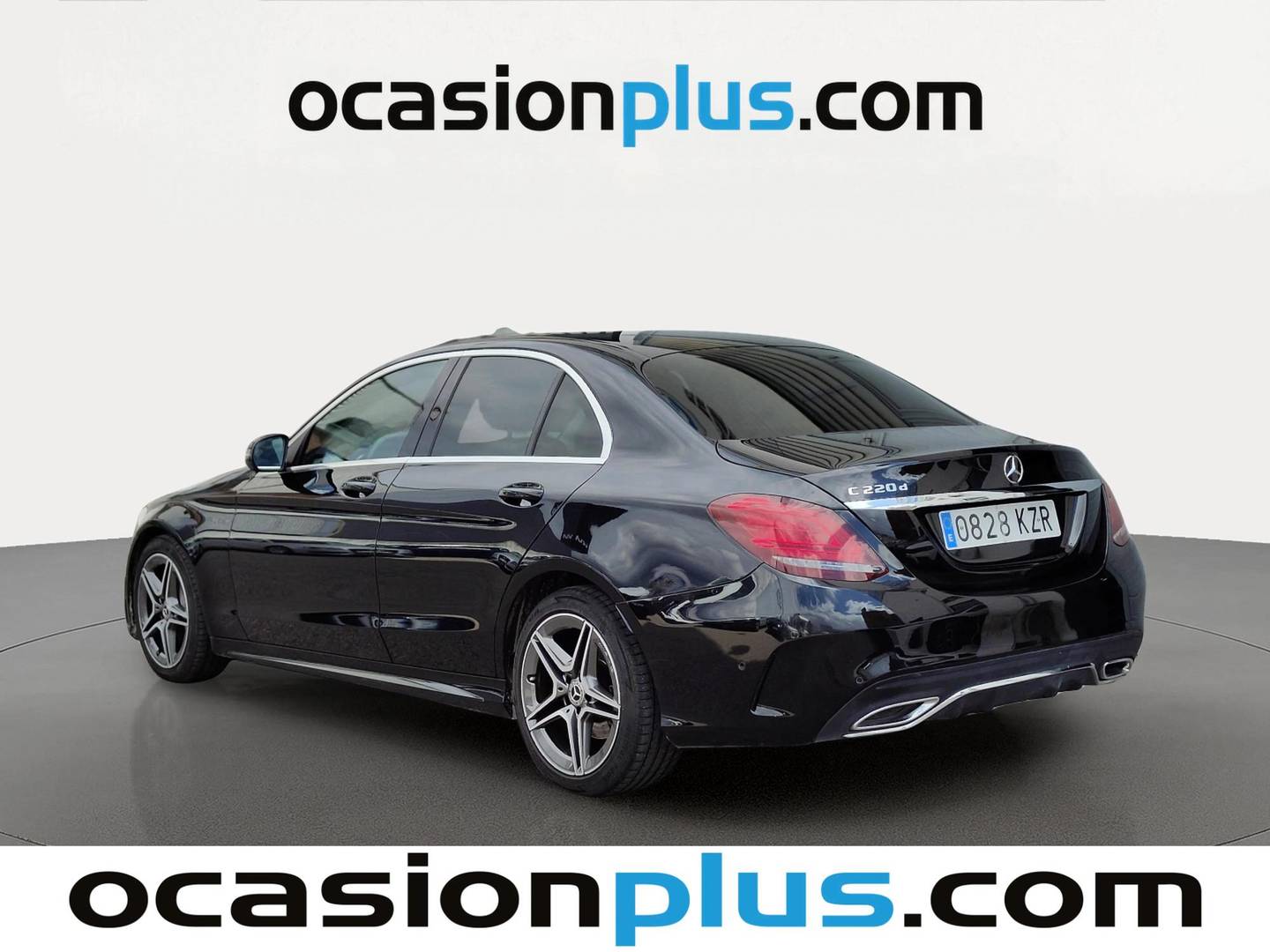 Foto trasera Mercedes Clase C Mercedes Clase C 220 d  (194 CV) Pack AMG izquierda
