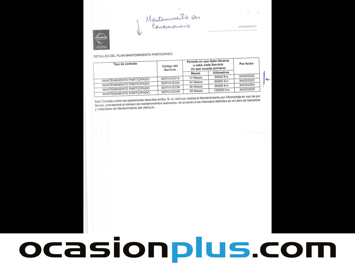 Foto del mantenimiento del Nissan JUKE Nissan Juke DIG-T N-Connecta 4x2 (114 CV)