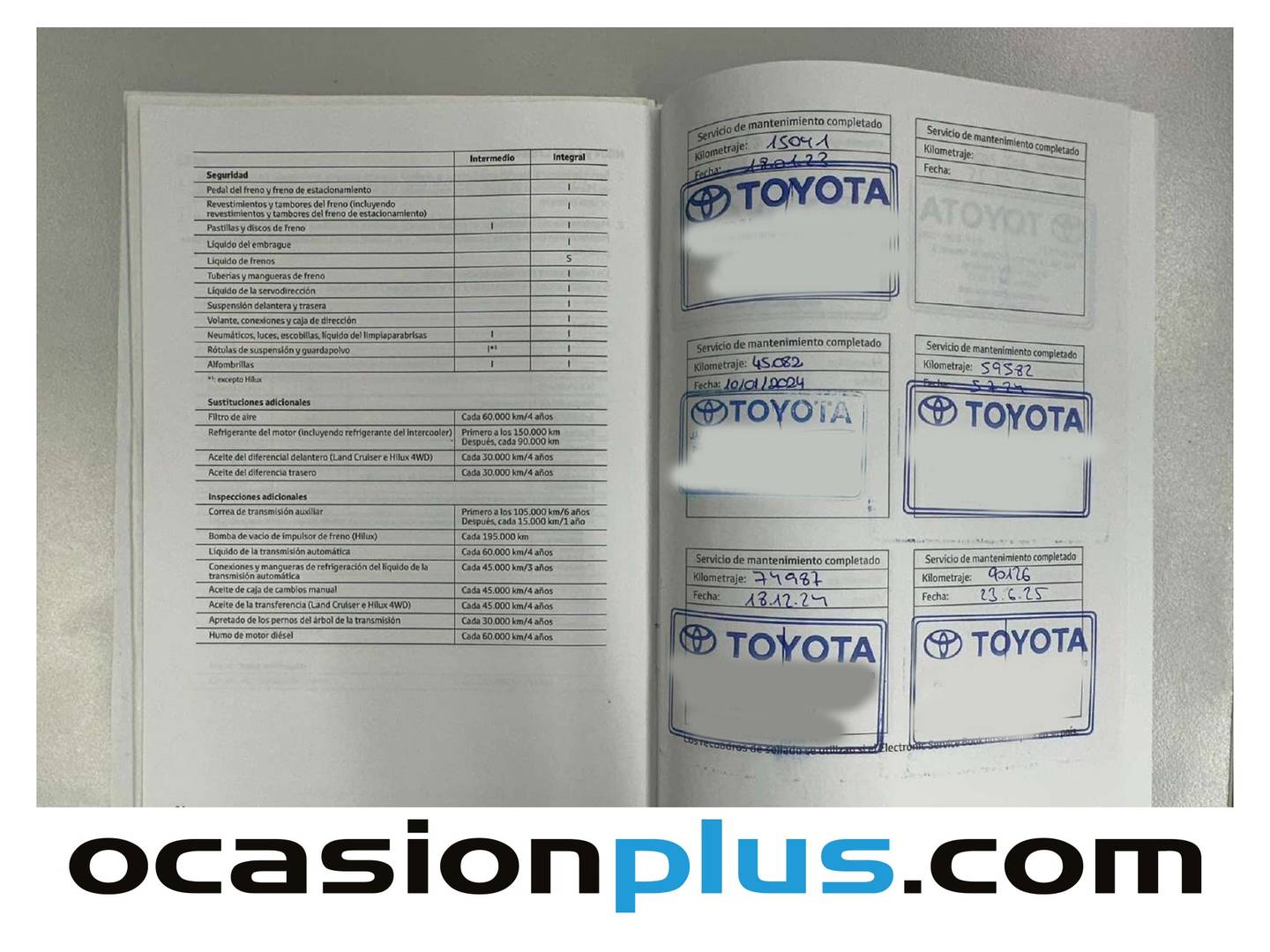 Foto del mantenimiento del Toyota C-HR Toyota C-HR 1.8 125H Advance (122 CV)