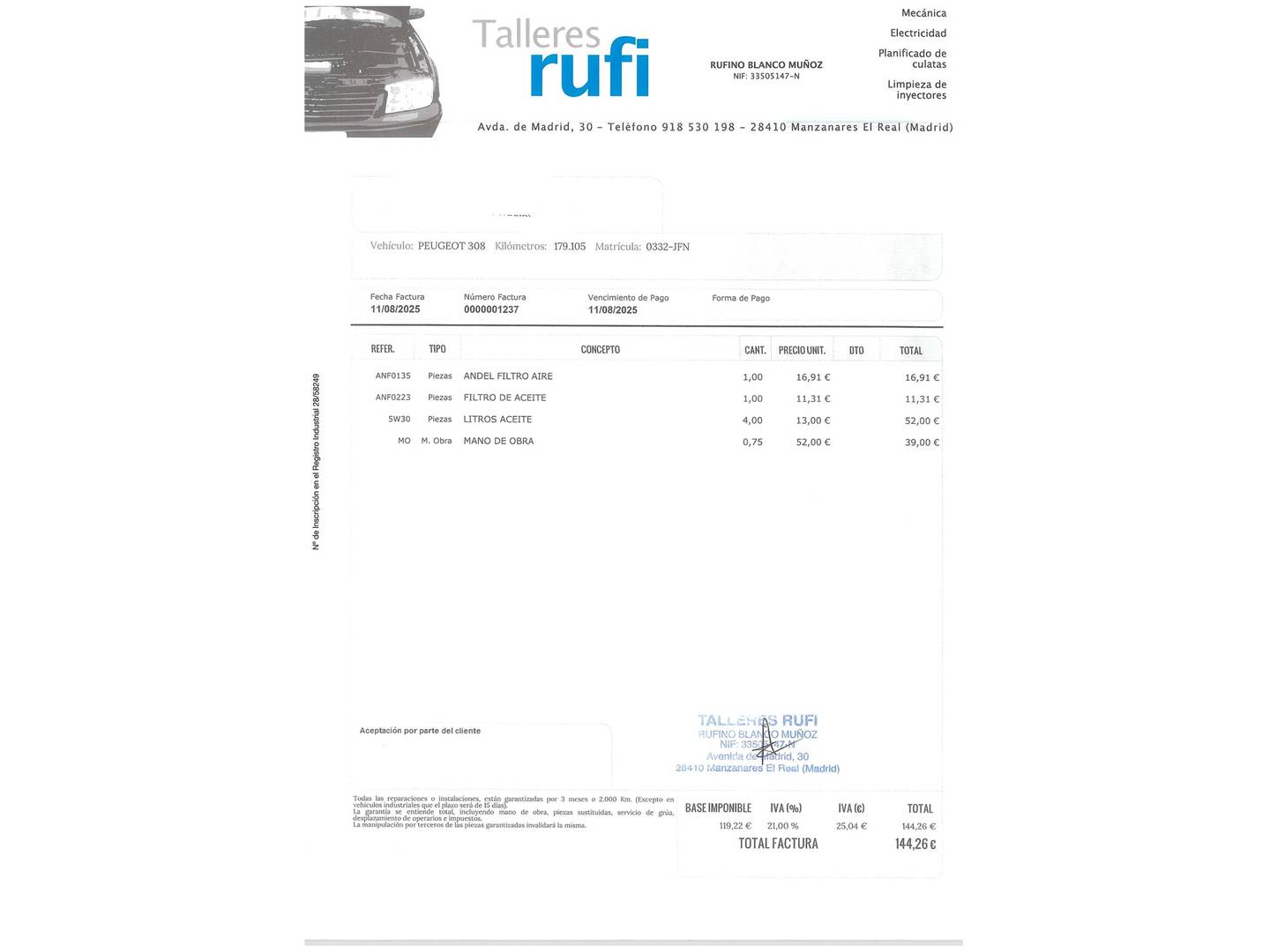 Foto Peugeot 308 Peugeot 308 SW SW 1.6 BlueHDI Active (120 CV)