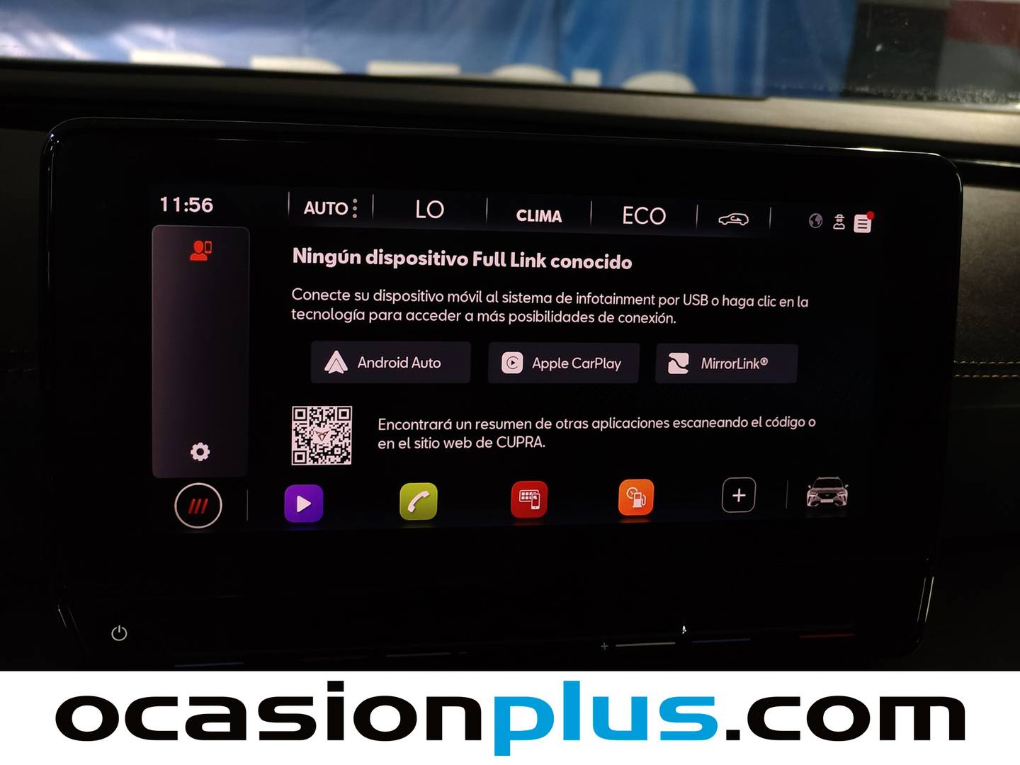 Equipamiento del Cupra Formentor Cupra Formentor 1.4 e-Hybrid DSG (204 CV)