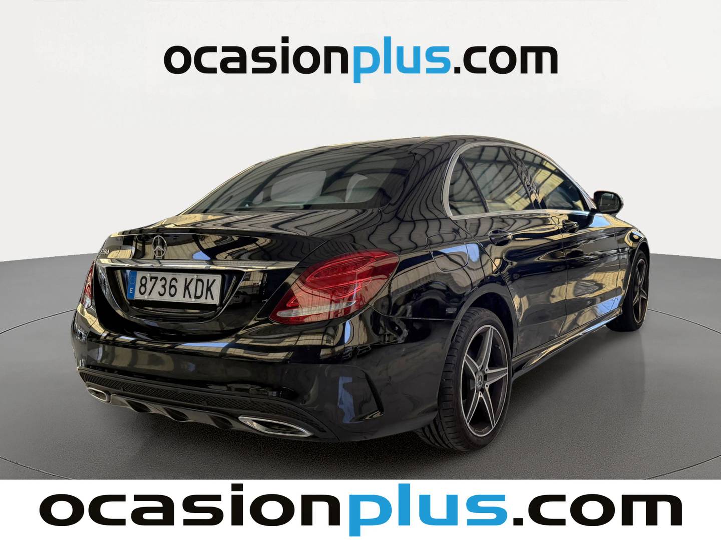 Foto trasera Mercedes Clase C Mercedes Clase C 220 d (170 CV) Pack AMG derecha
