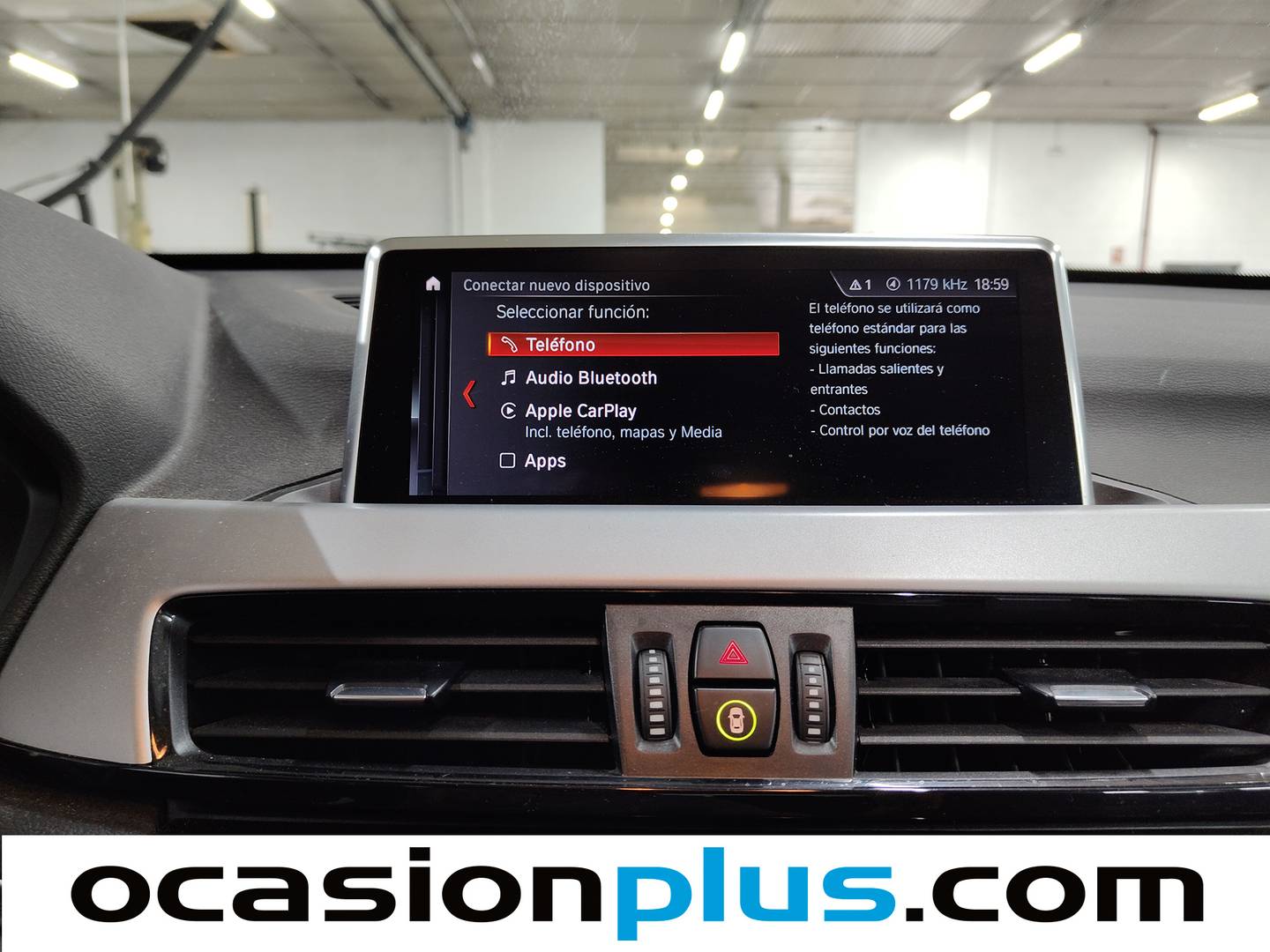Extras y acabados del BMW X1 BMW X1 sDrive18d  (150 CV)