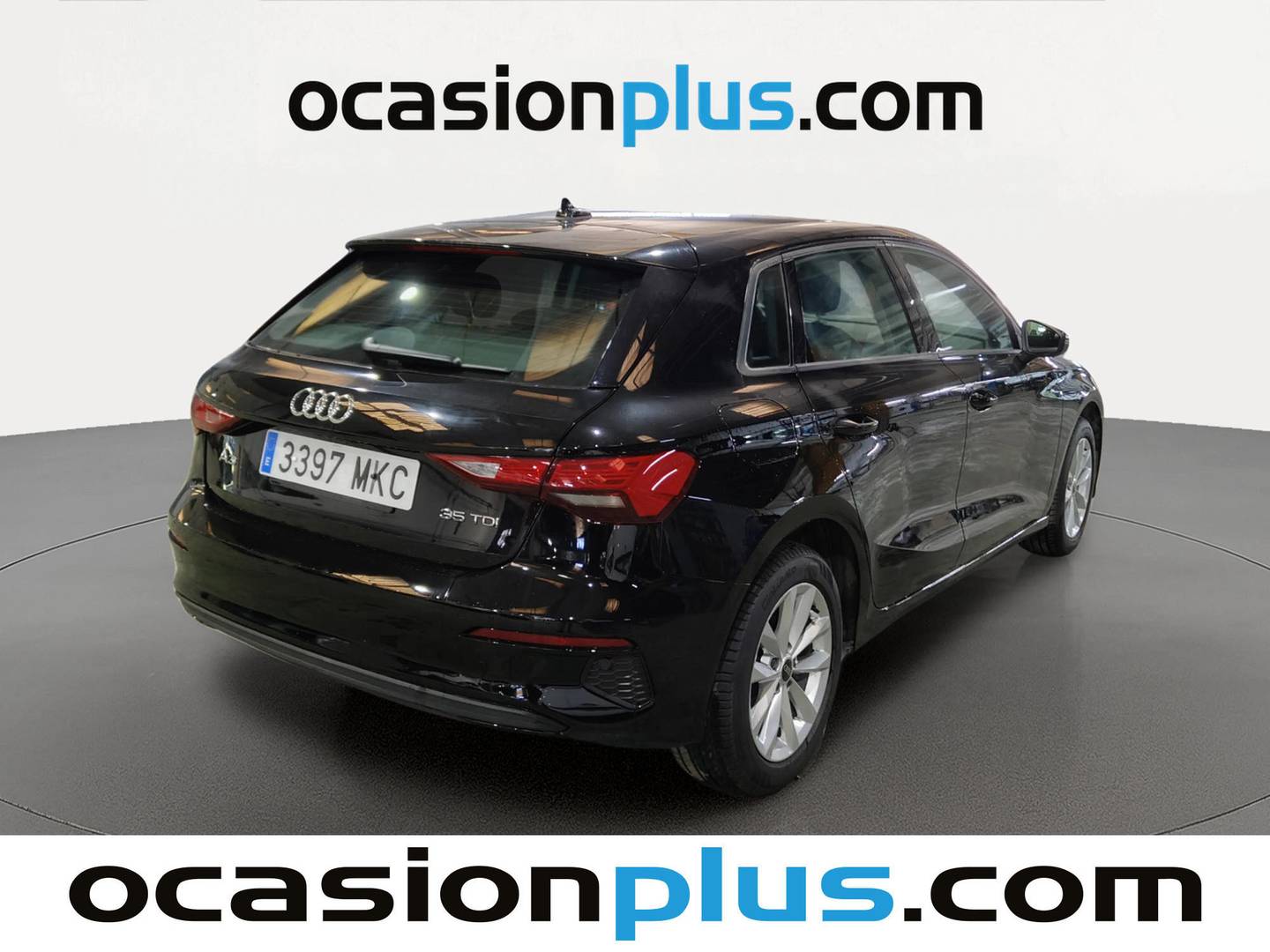 Foto trasera Audi A3 Audi A3 Sportback 35 TDI (150 CV) S tronic derecha