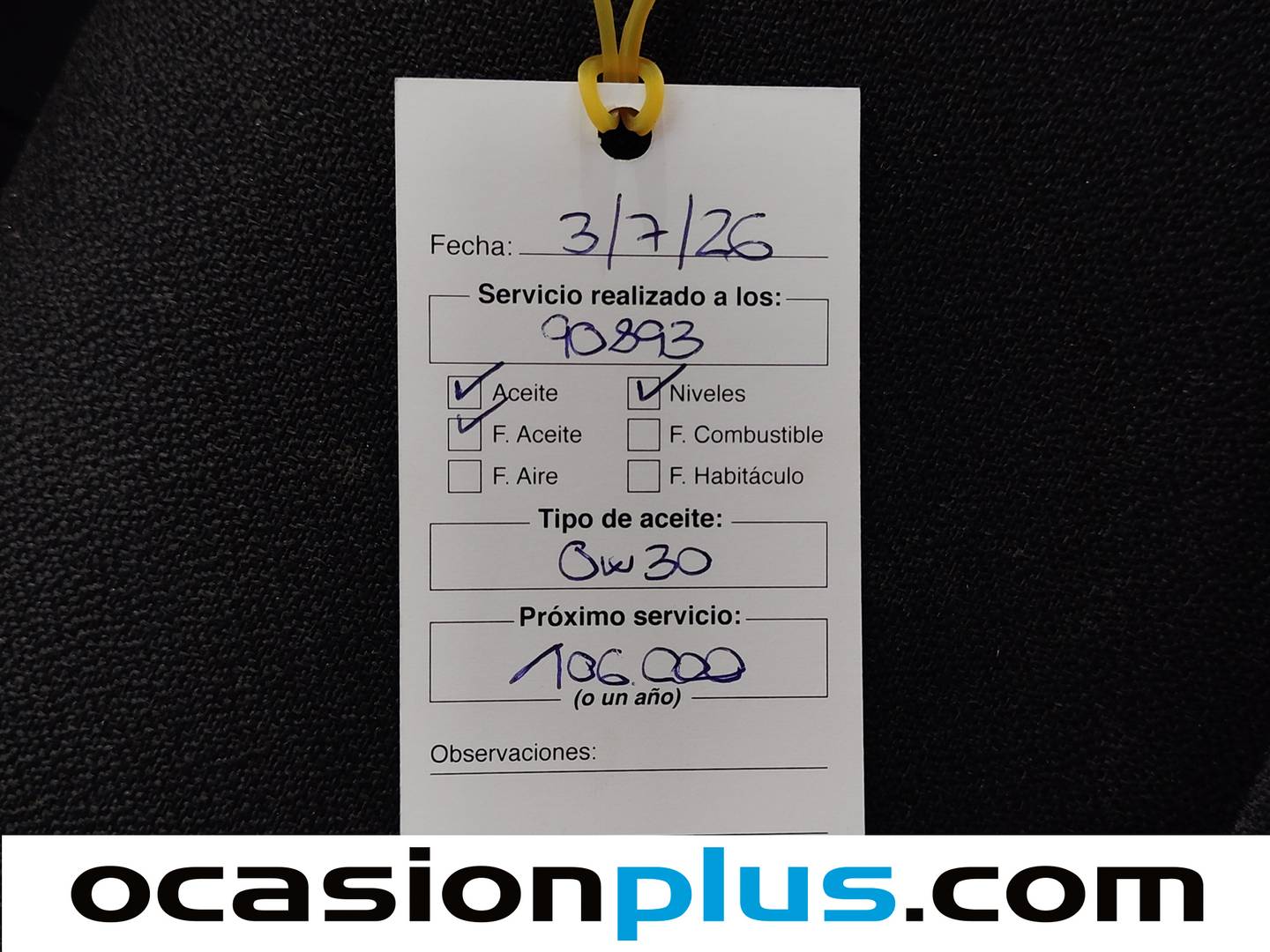 Foto del mantenimiento del Fiat Ducato Fiat Ducato Furgon 35 2.2 Multijet L3H2 (140 CV)