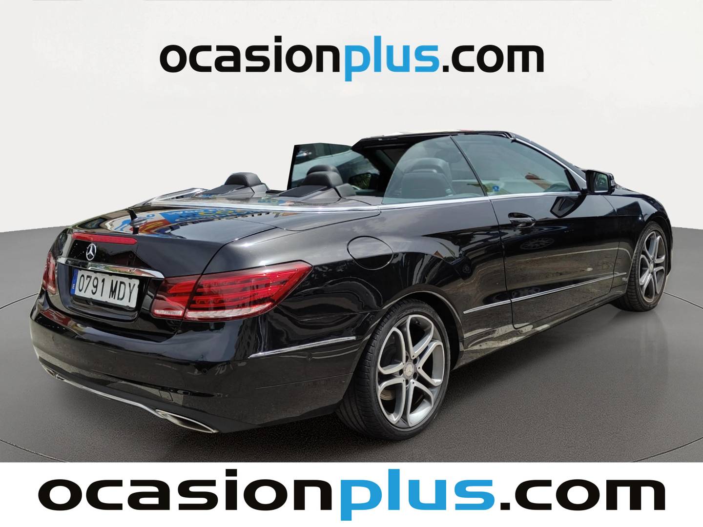 Foto trasera Mercedes Clase E Mercedes Clase E E 200 Cabrio (184 CV) derecha