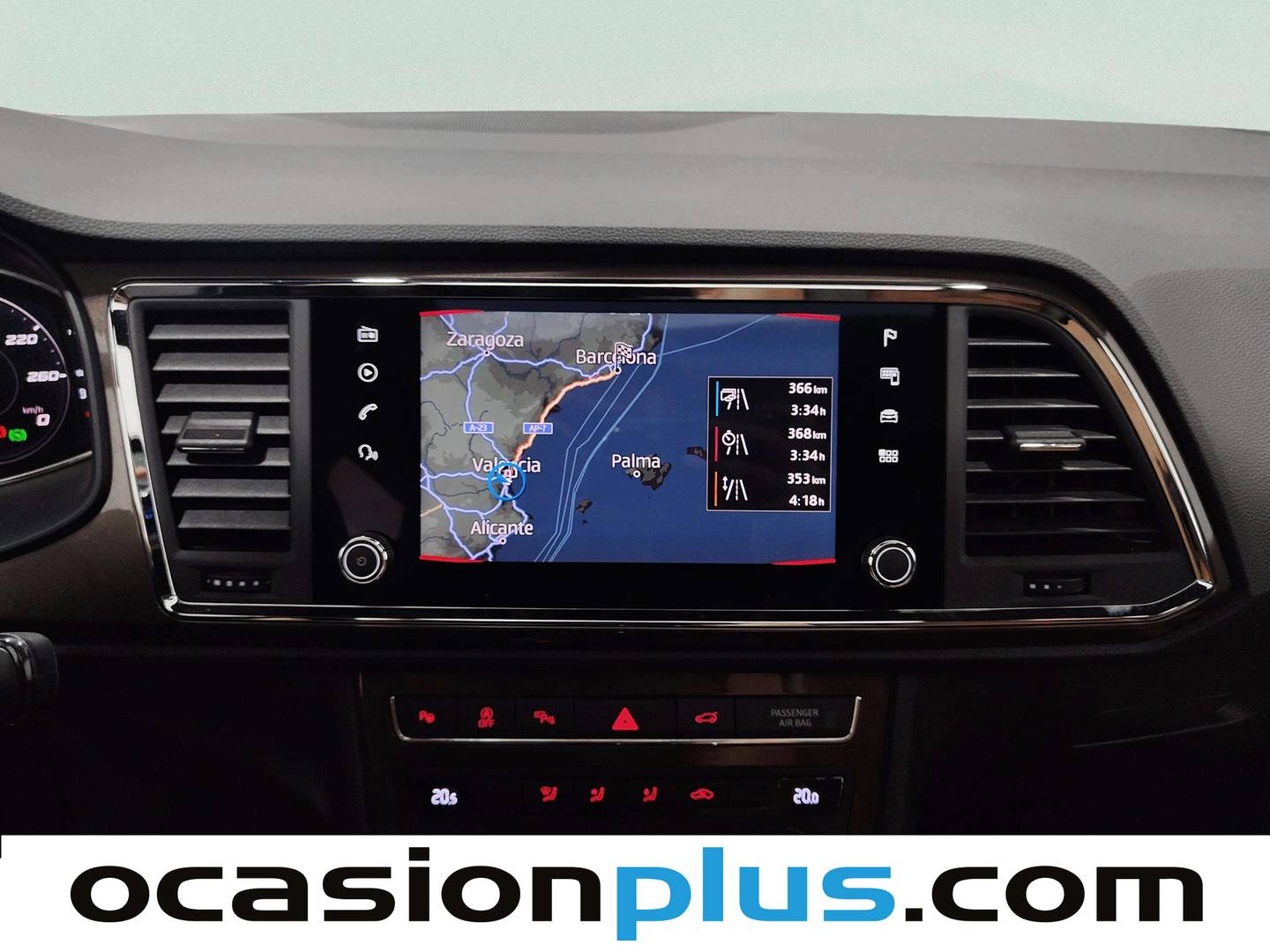 Equipamiento del Seat Ateca Seat Ateca 2.0 TSI S&S Xcellence 4Drive DSG (190 CV)