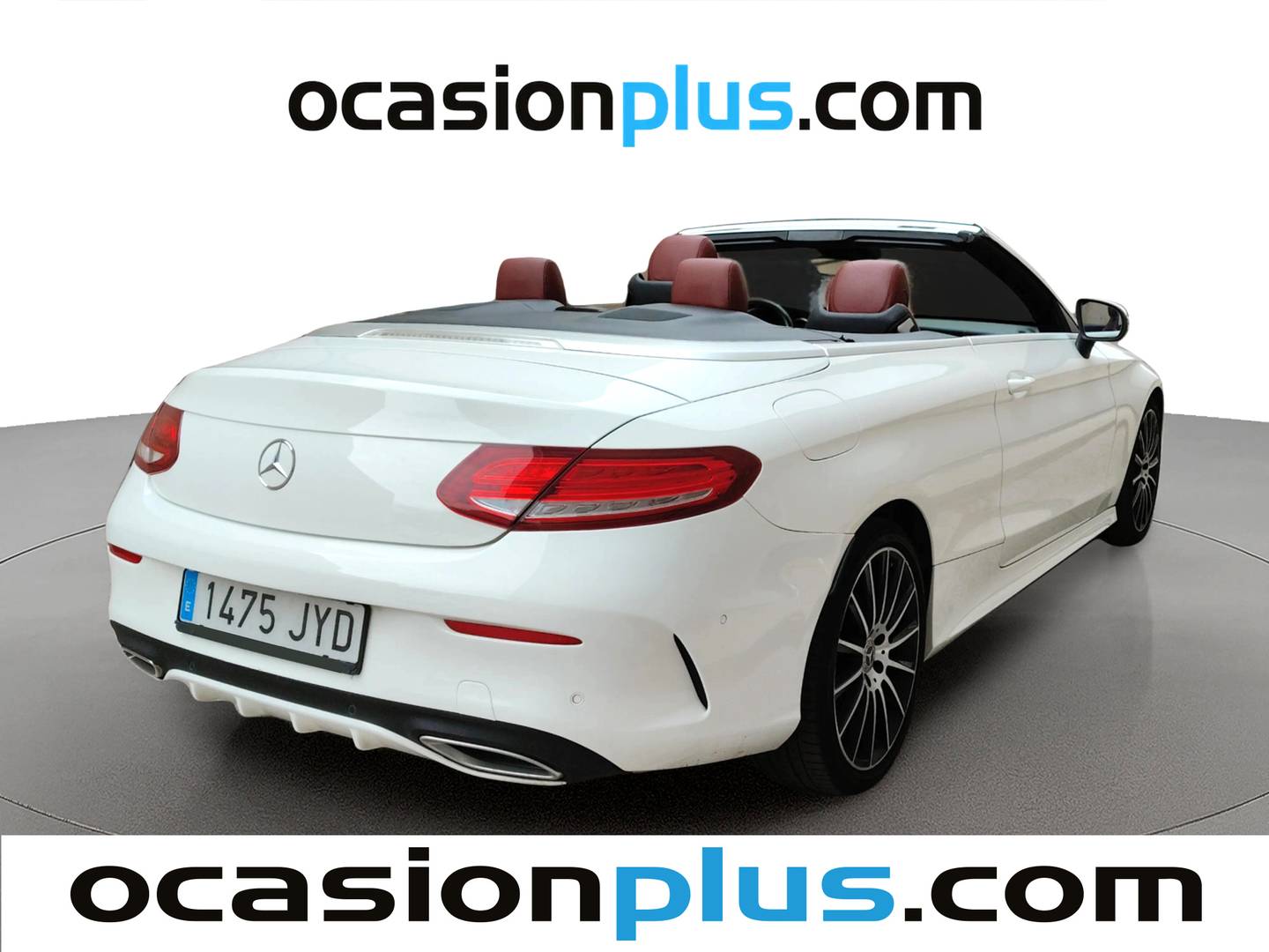 Foto trasera Mercedes Clase C Mercedes Clase C Cabrio 250 d  (204 CV) Pack AMG derecha