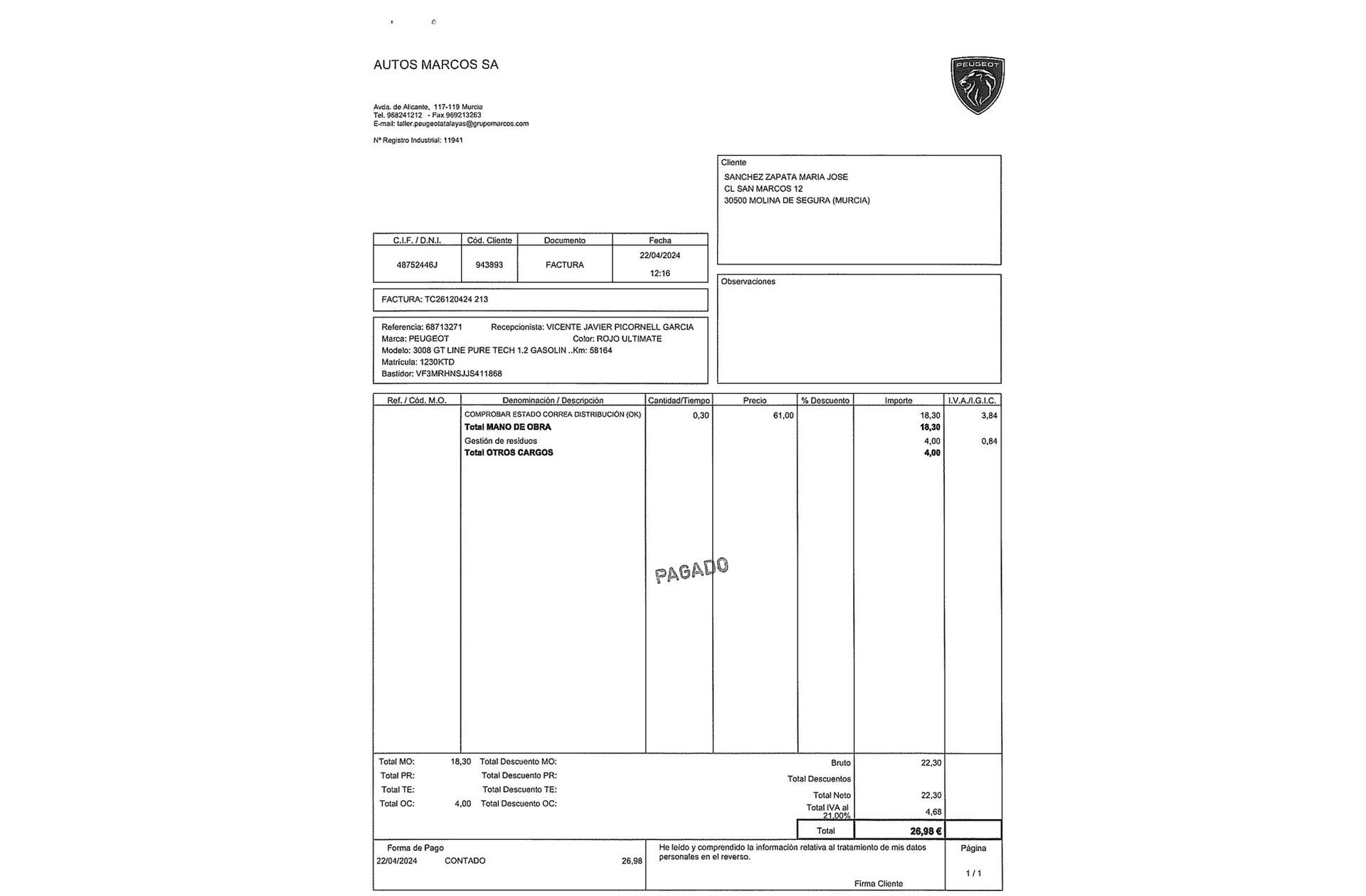 Peugeot 3008 PureTech 130 GT Line - foto 27