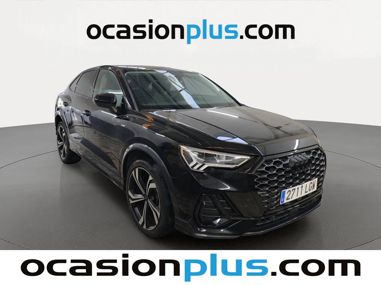 Foto delantera Audi Q3 Sportback Audi Q3 Sportback Sportback Black line 35 TDI (150 CV) S tronic Pack S-Line derecha