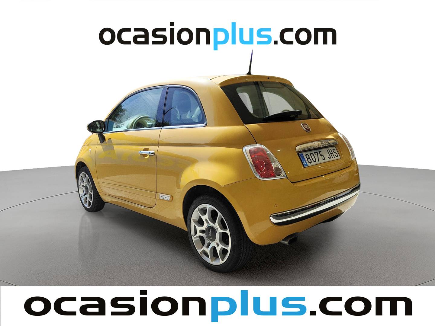 Foto trasera Fiat 500 Fiat 500 1.2 8v Lounge (69 CV) izquierda