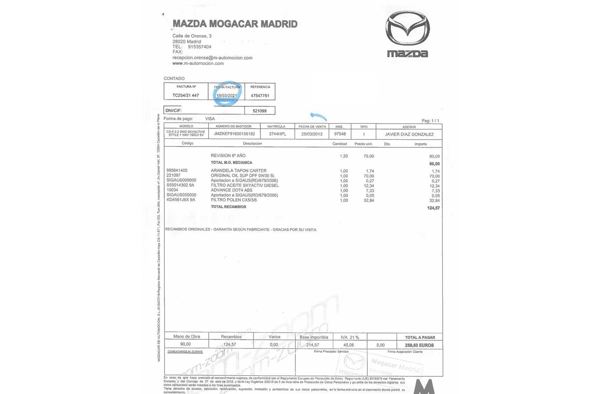 Mazda CX-5 2.2 DE Style 2WD - foto 22