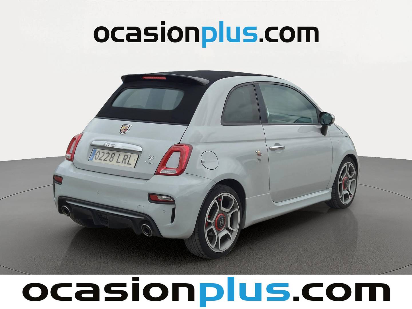 Foto trasera Abarth 500C Abarth 500C Cabrio 1.4 16v T-Jet 595 Turismo (165 CV) izquierda