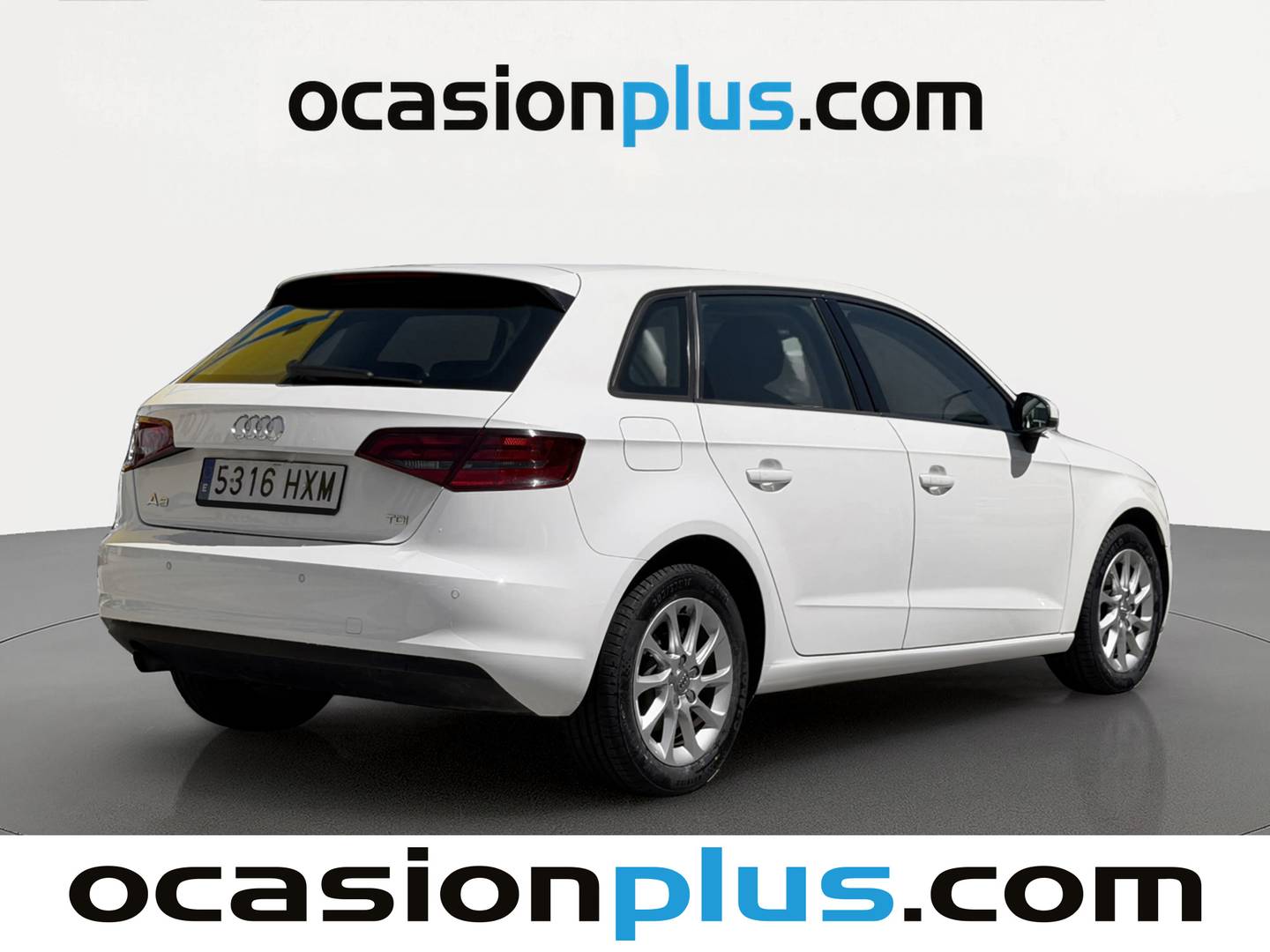 Foto trasera Audi A3 Audi A3 Sportback Attracted 1.6 TDI (105 CV) derecha
