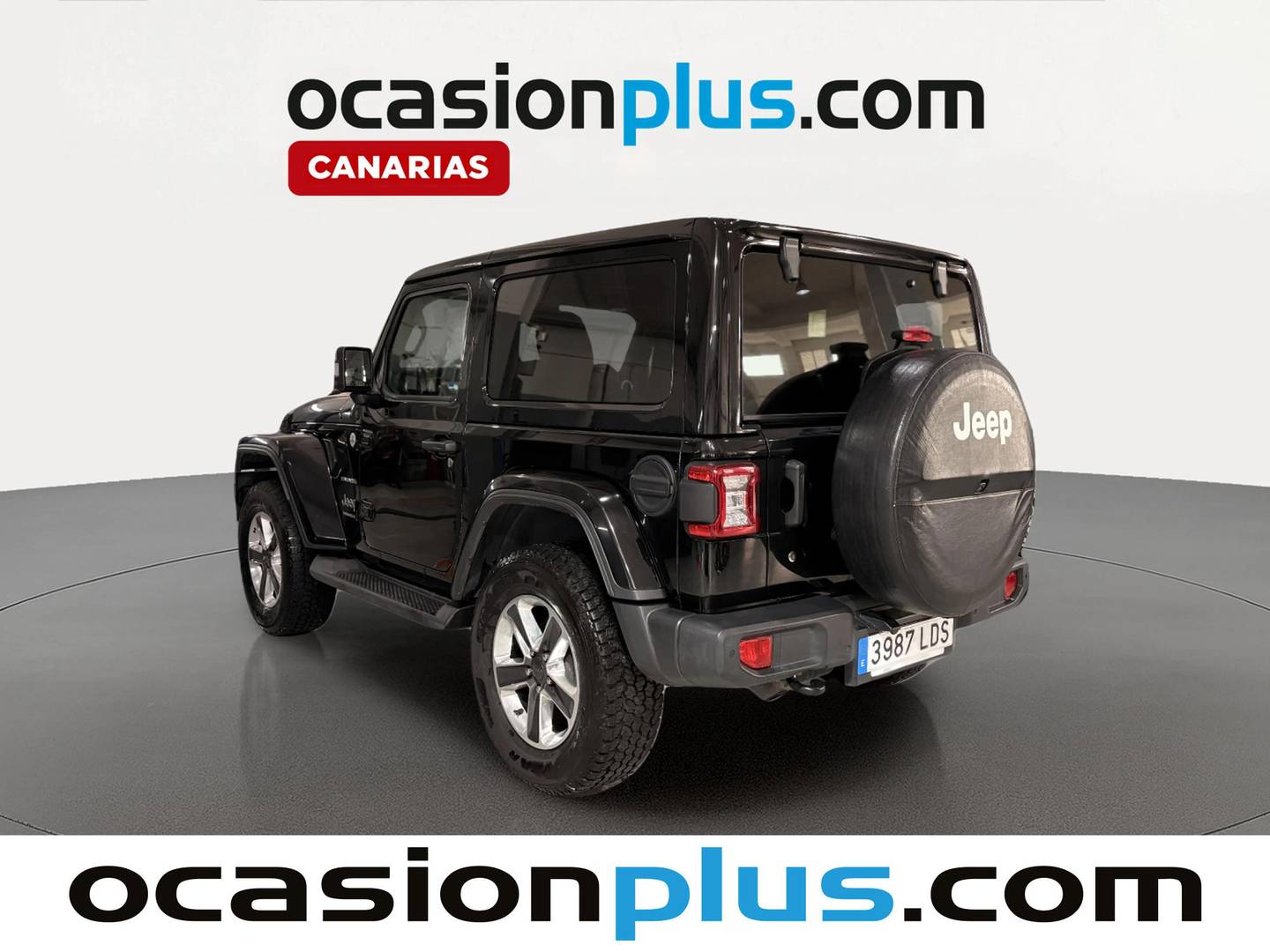 Foto trasera Jeep Wrangler Jeep Wrangler 2.2 CRD Sahara 8ATX (200 CV) izquierda