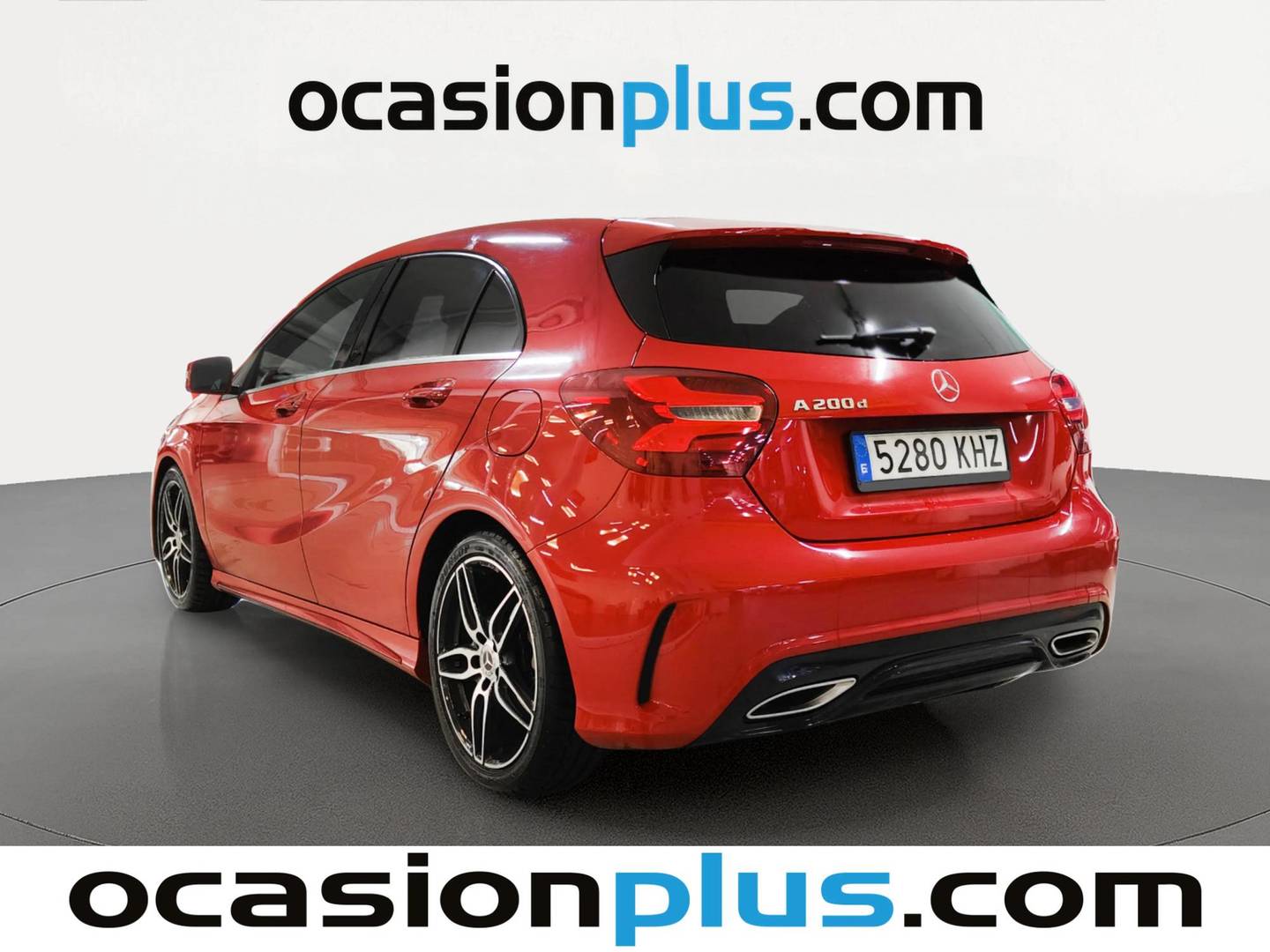 Foto trasera Mercedes Clase A Mercedes Clase A 200 d Pack AMG (136 CV) izquierda