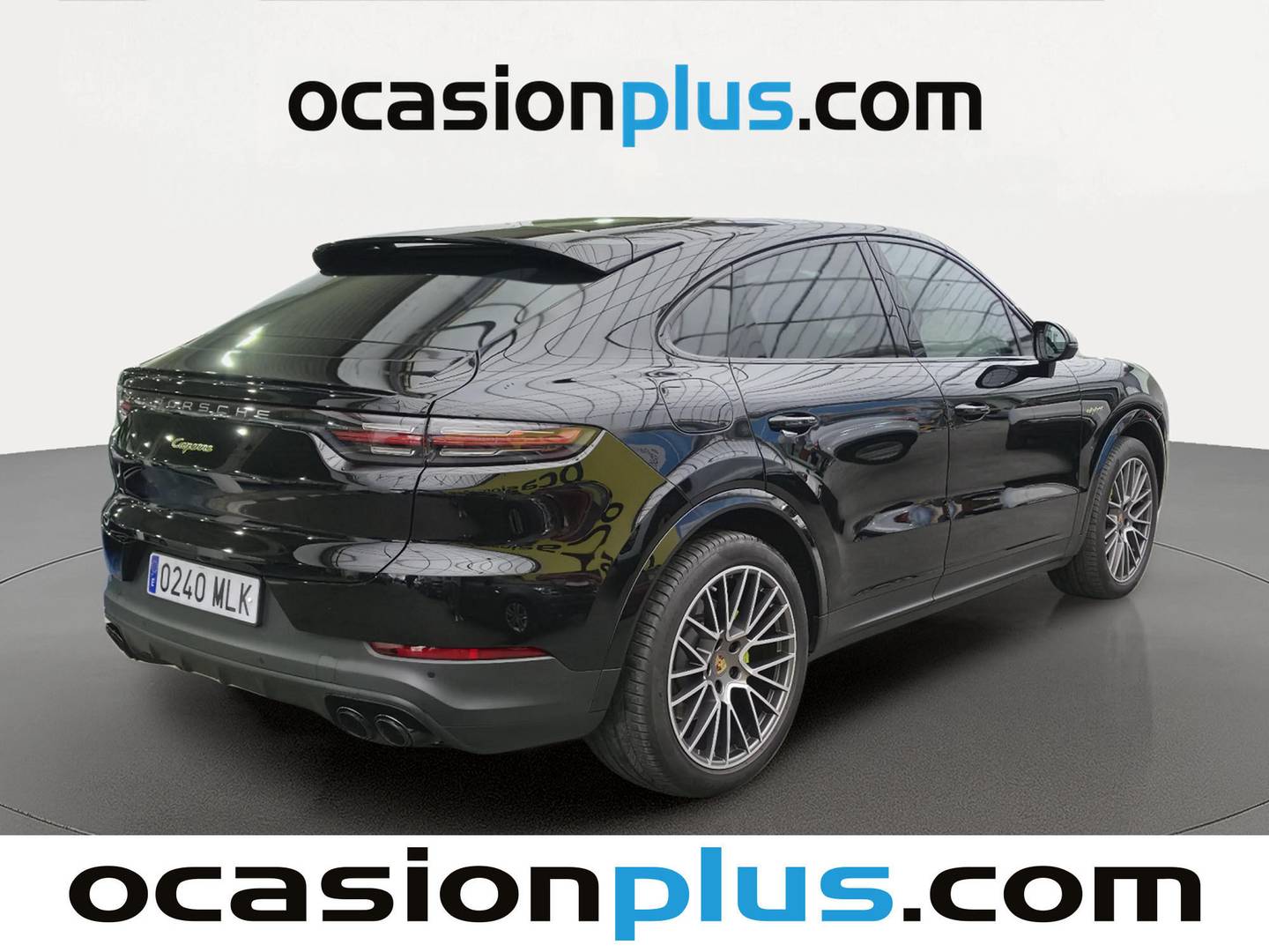 Foto trasera Porsche Cayenne Coupé Porsche Cayenne Coupé Coupé E-Hybrid Platinum Edition (462 CV) derecha