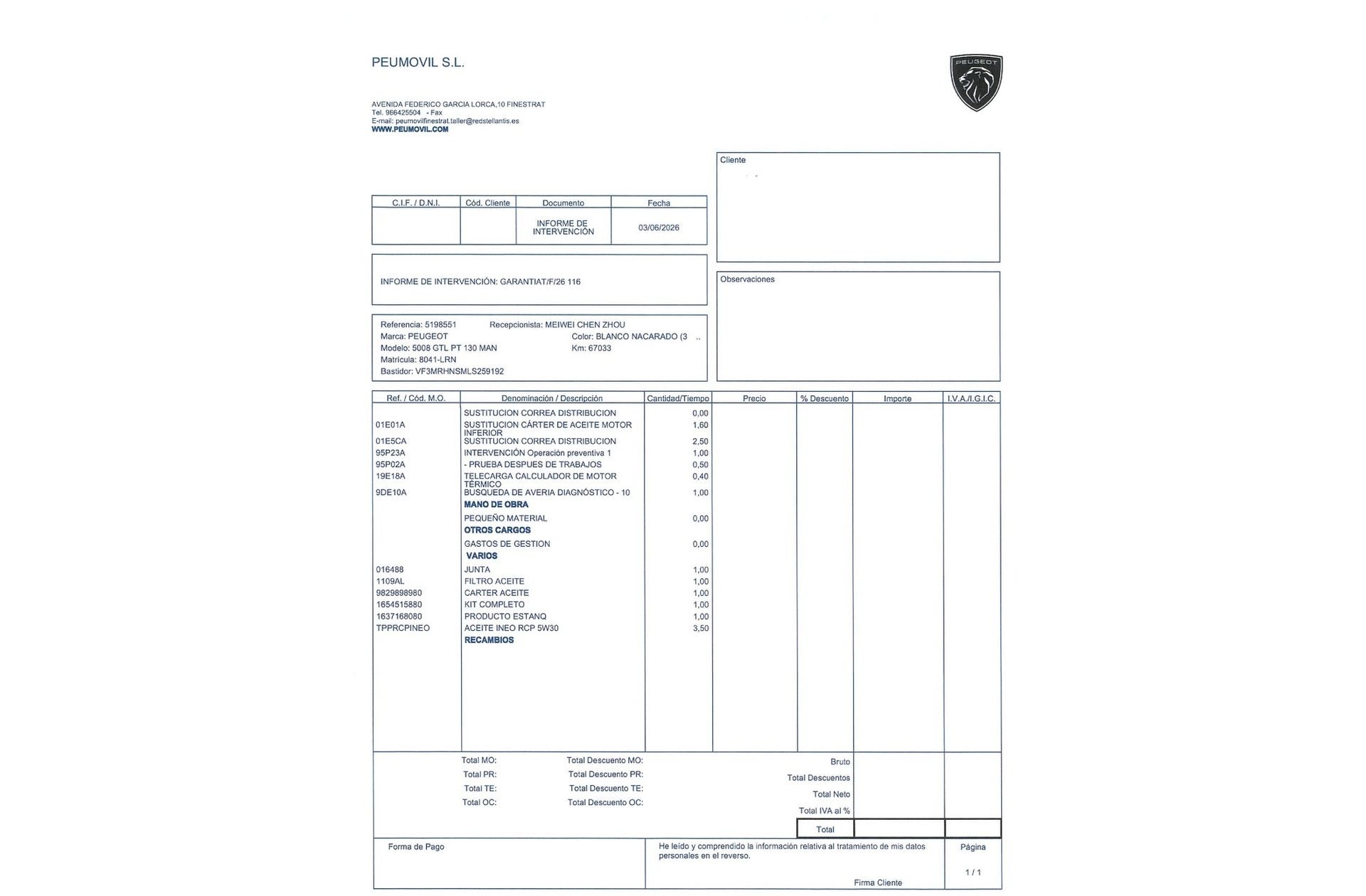 Peugeot 5008 PureTech 130 GT Line 7 plazas - foto 22