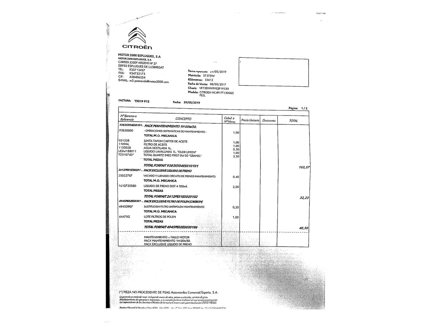 Foto Citroën C4 Picasso Citroen C4 Picasso PureTech 130 S&S Feel 96 kW (130 CV)