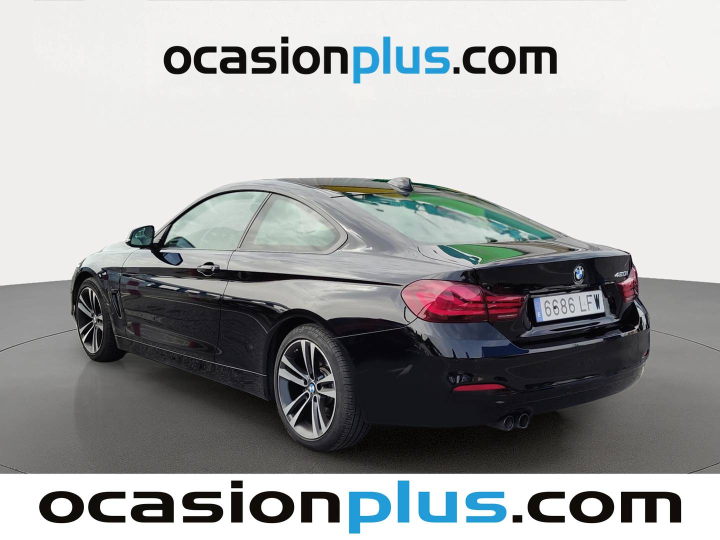 Foto trasera BMW Serie 4 BMW Serie 4 420i Coupe (184 CV) izquierda
