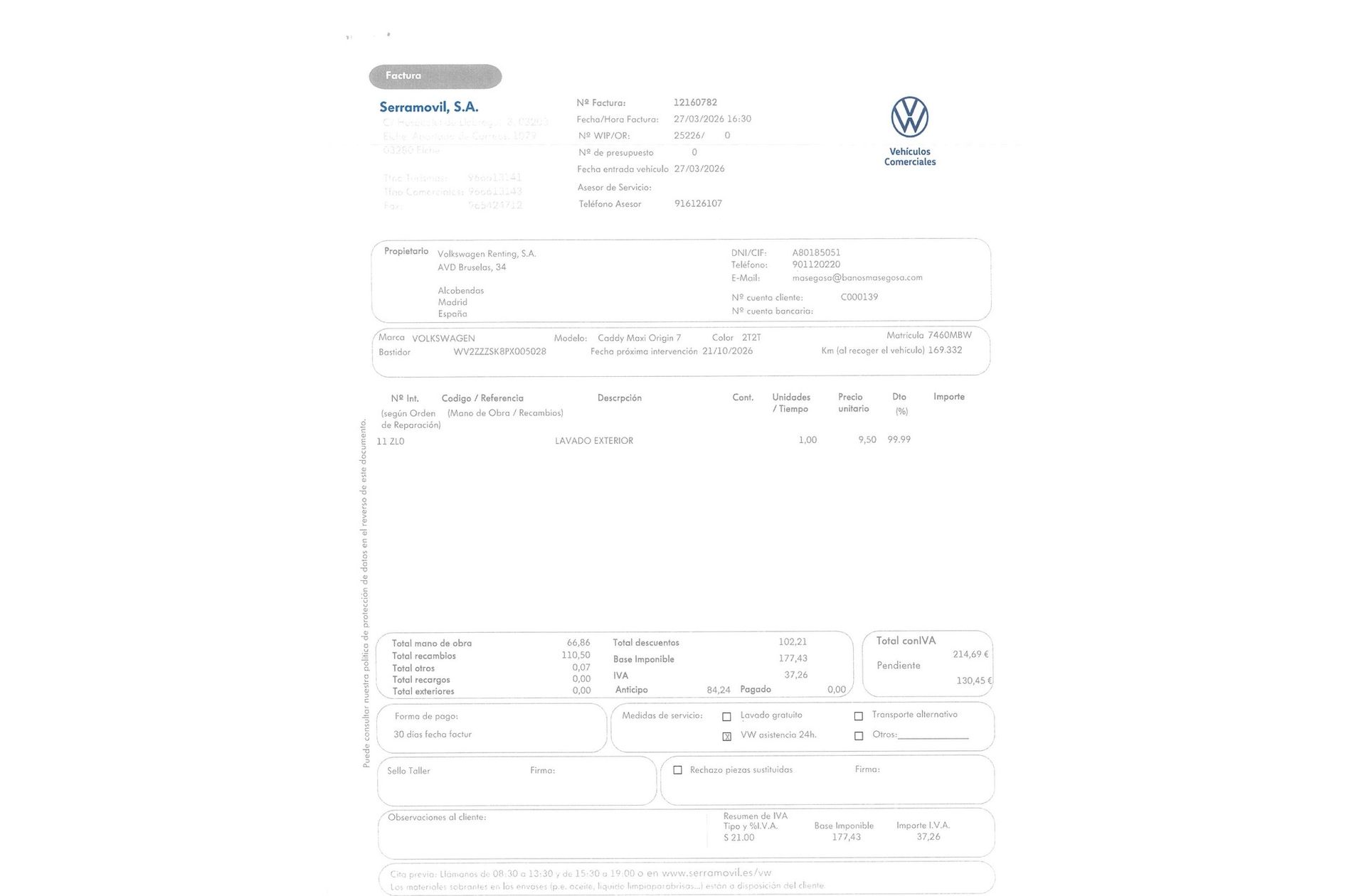 Volkswagen Caddy Maxi Origin 1.5 TSI 7 plazas - foto 20