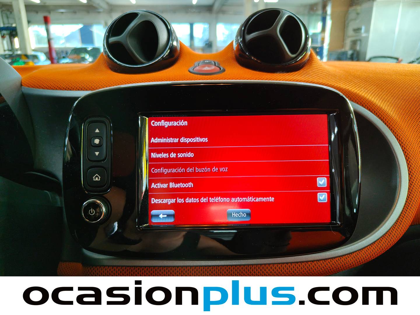 Equipamiento del Smart fortwo Smart ForTwo Coupe 66 Passion (90 CV)