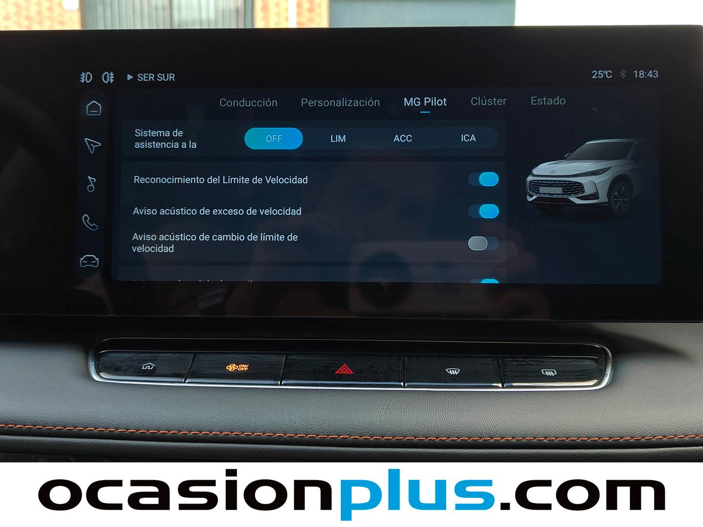 Accesorios del MG HS MG HS 1.5T Comfort DCT (170 CV)