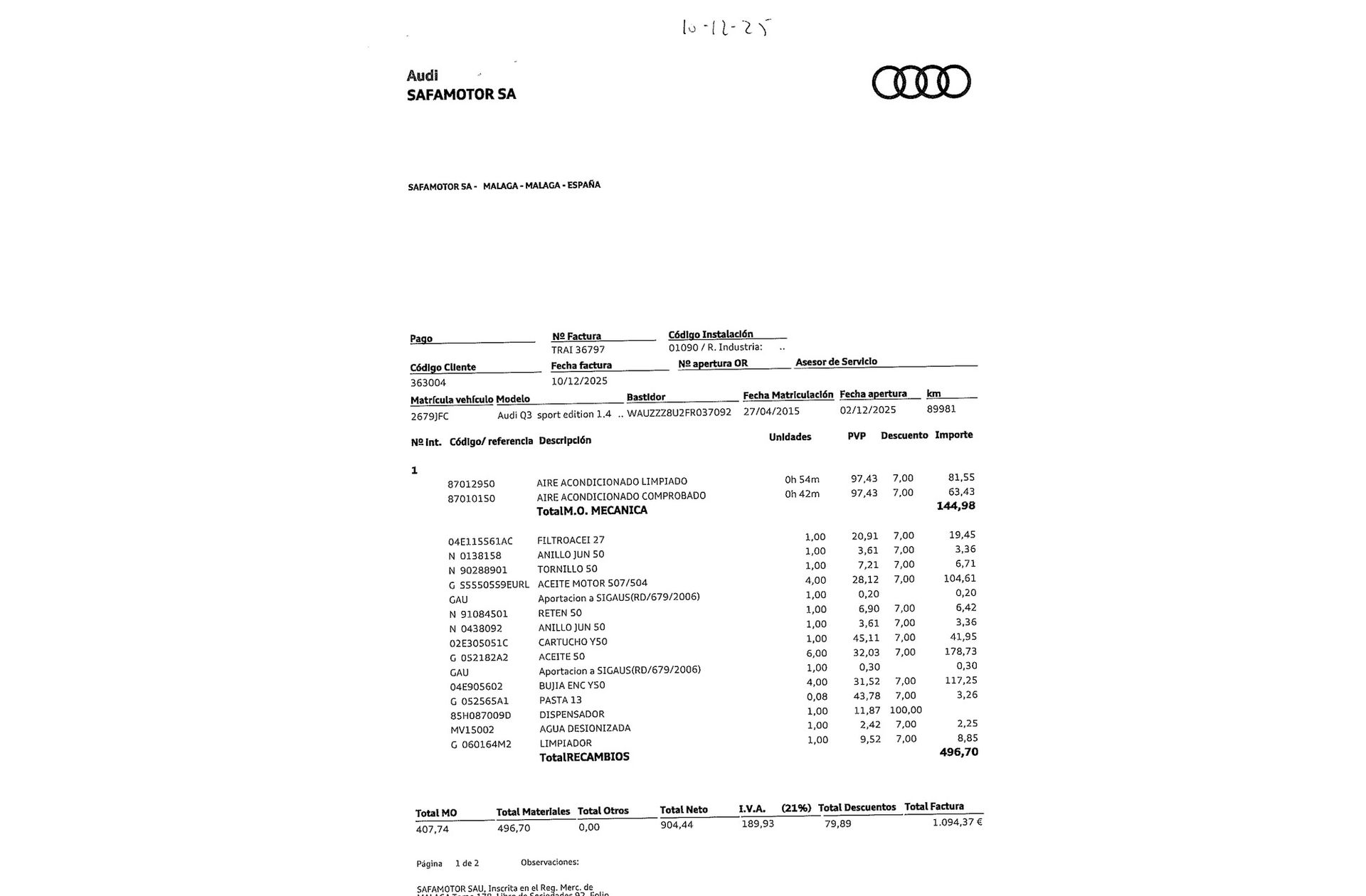 Audi Q3 sport edition 1.4 TFSI CoD S tronic - foto 20