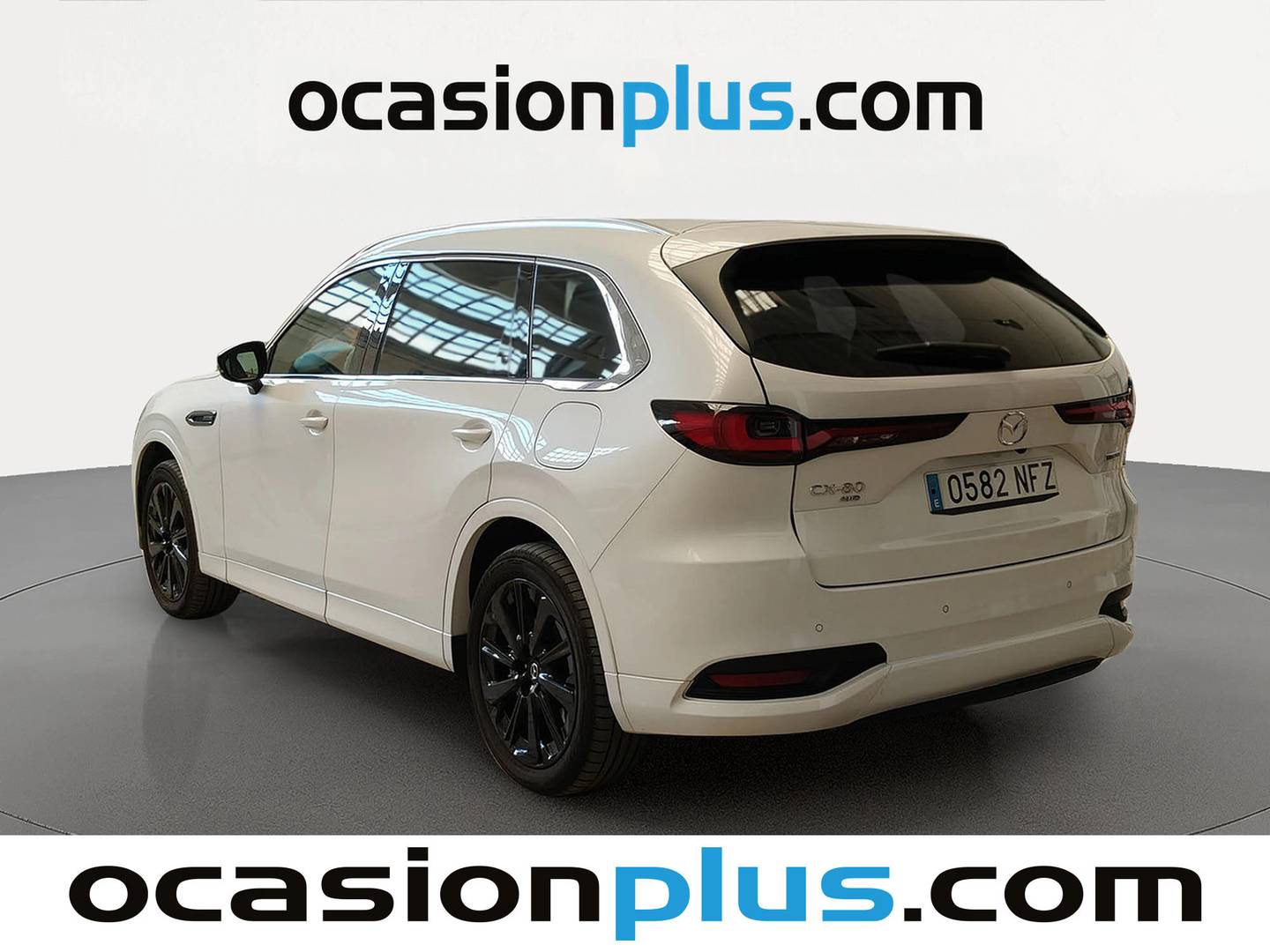 Foto trasera Mazda CX-80 Mazda CX-80 2.5 e-SKYACTIV PHEV Homura AWD  (327 CV) izquierda